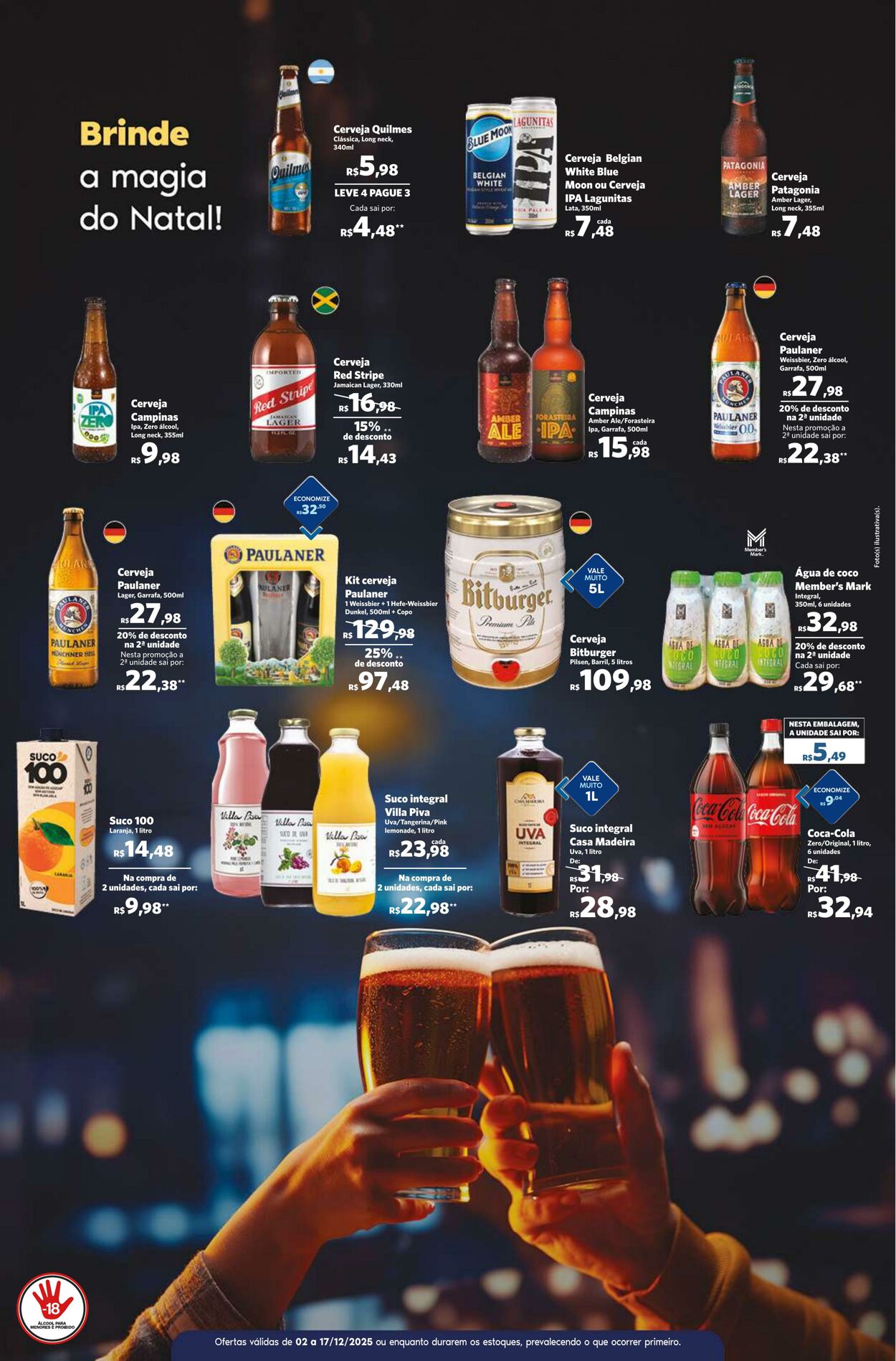 Folheto Sam's Club 02.12.2025 - 17.12.2025