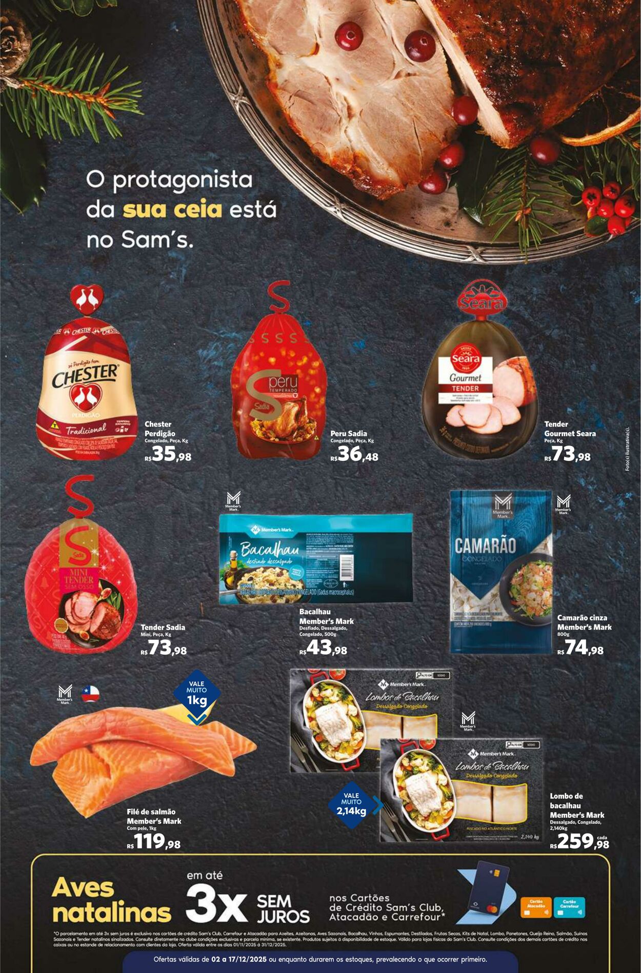 Folheto Sam's Club 02.12.2025 - 17.12.2025