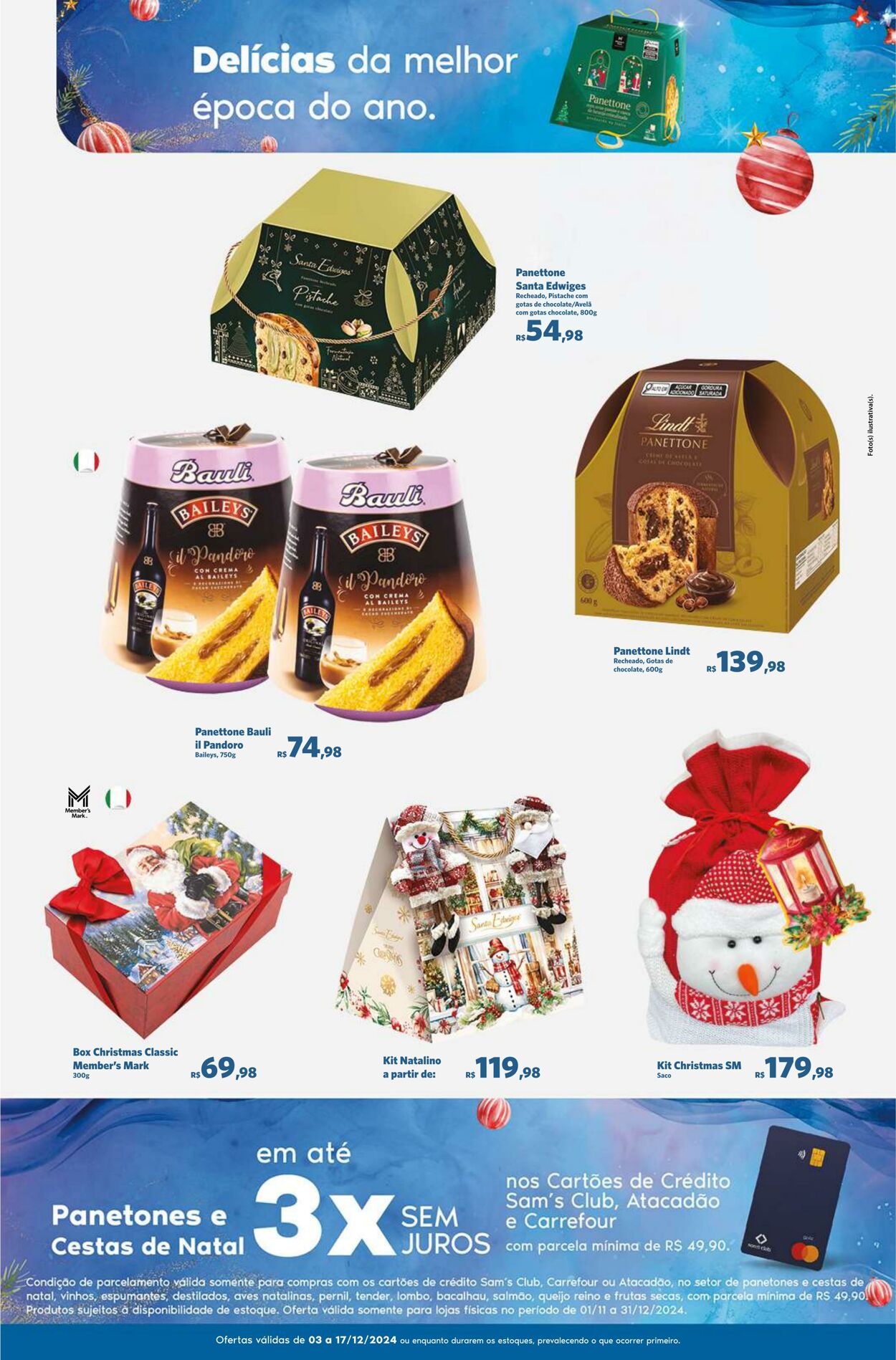 Folheto Sam's Club 03.12.2024 - 17.12.2024