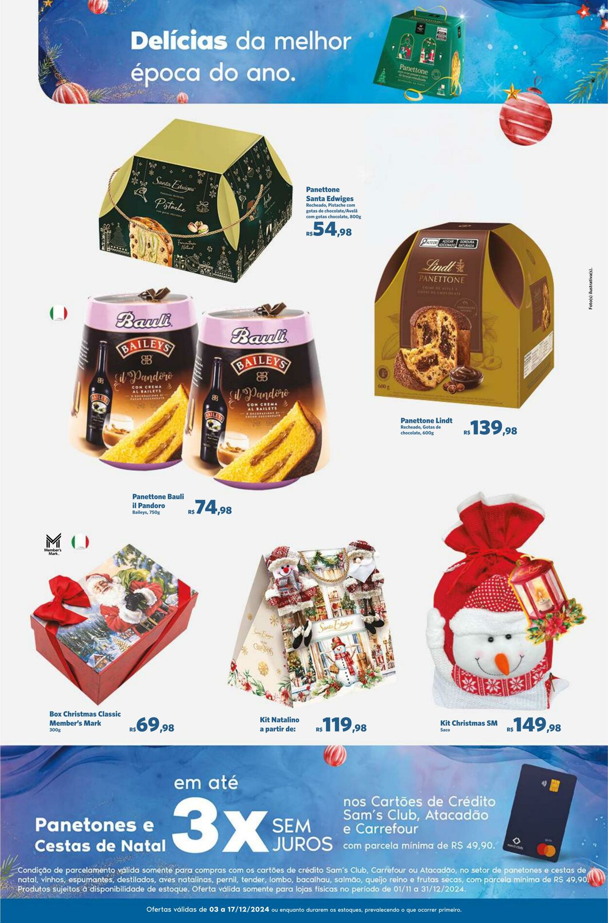 Folheto Sam's Club 03.12.2024 - 17.12.2024