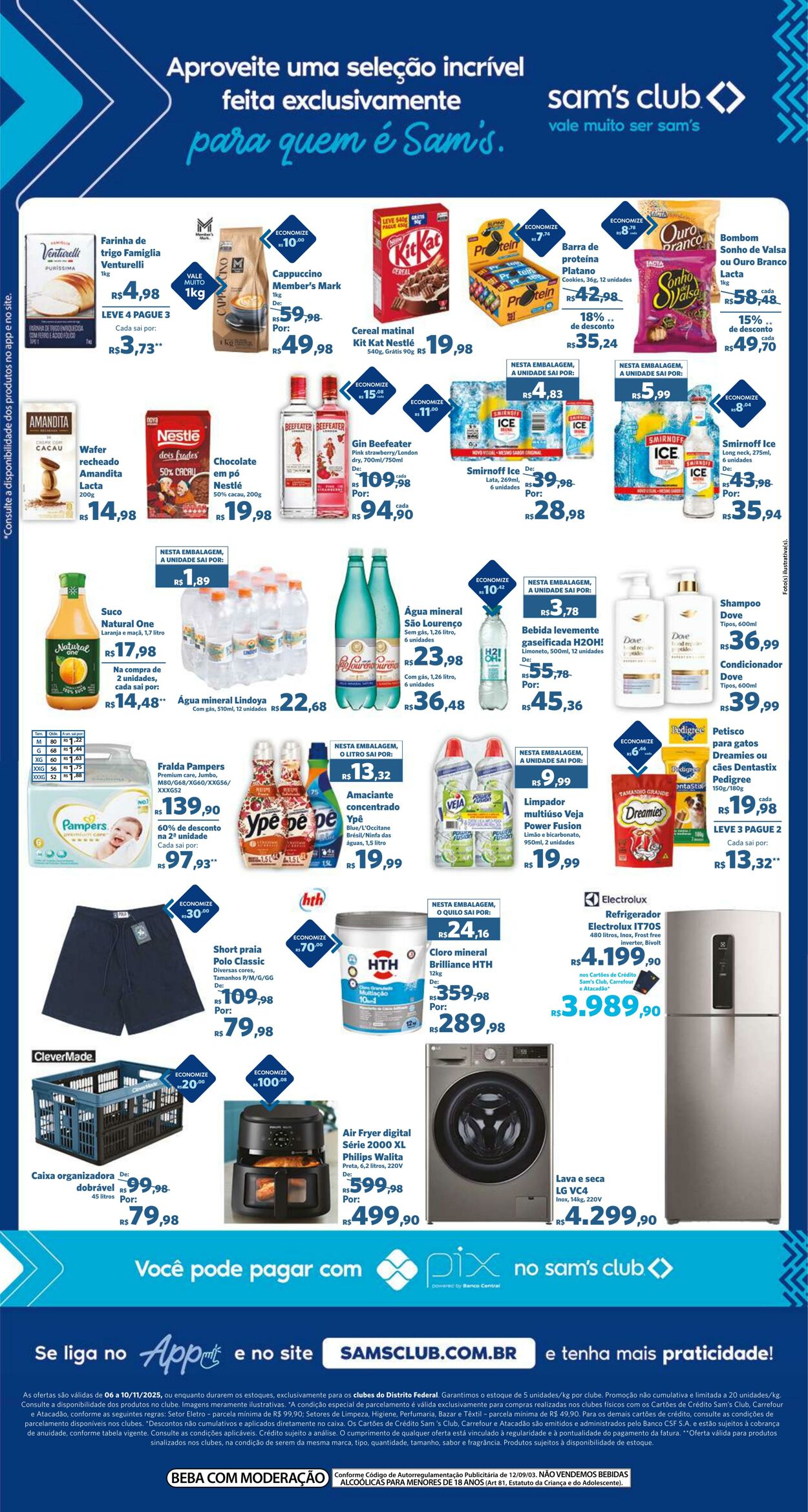 Folheto Sam's Club 06.11.2025 - 10.11.2025