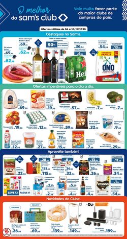 Folheto Sam's Club 06.11.2025 - 10.11.2025