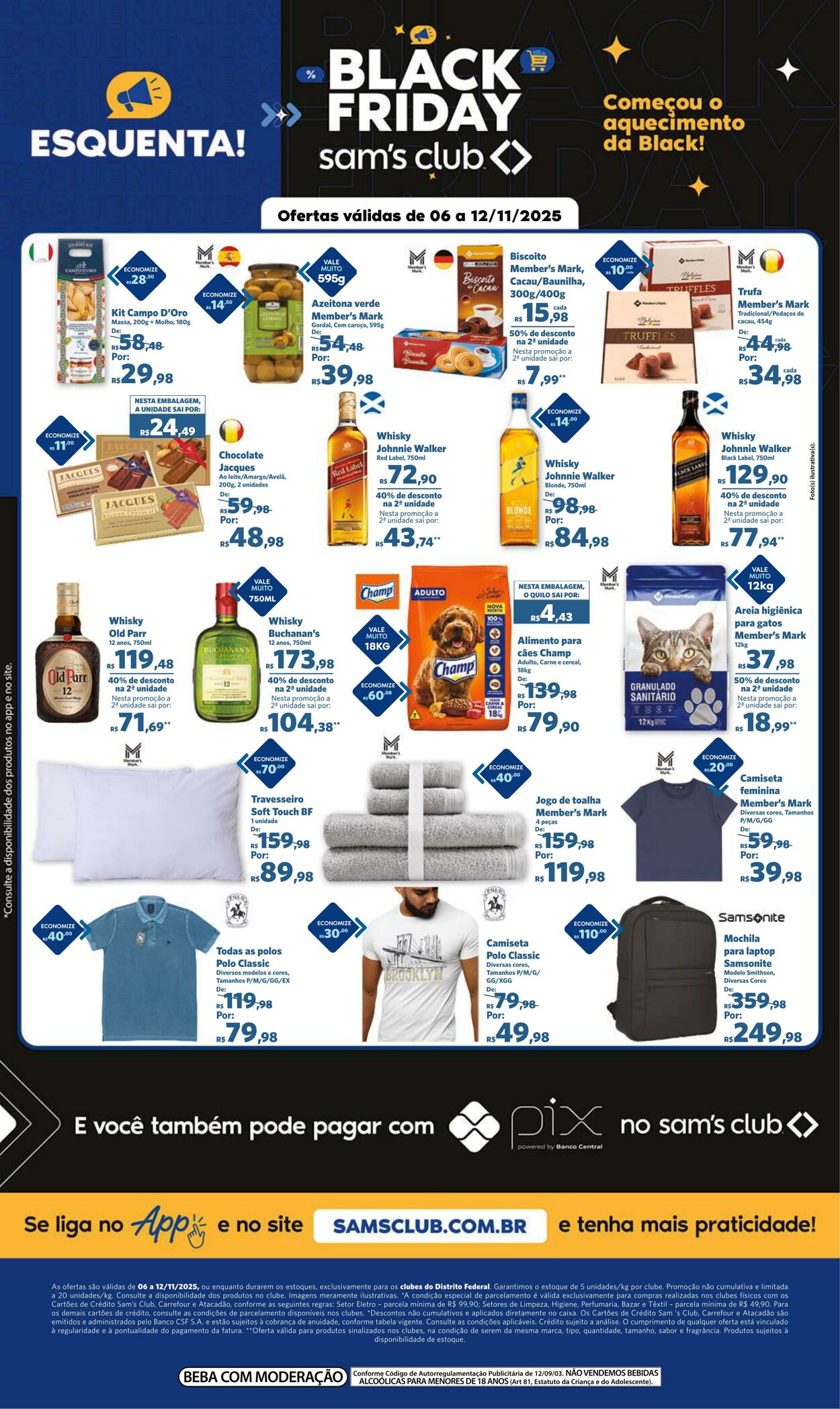 Folheto Sam's Club 06.11.2025 - 12.11.2025