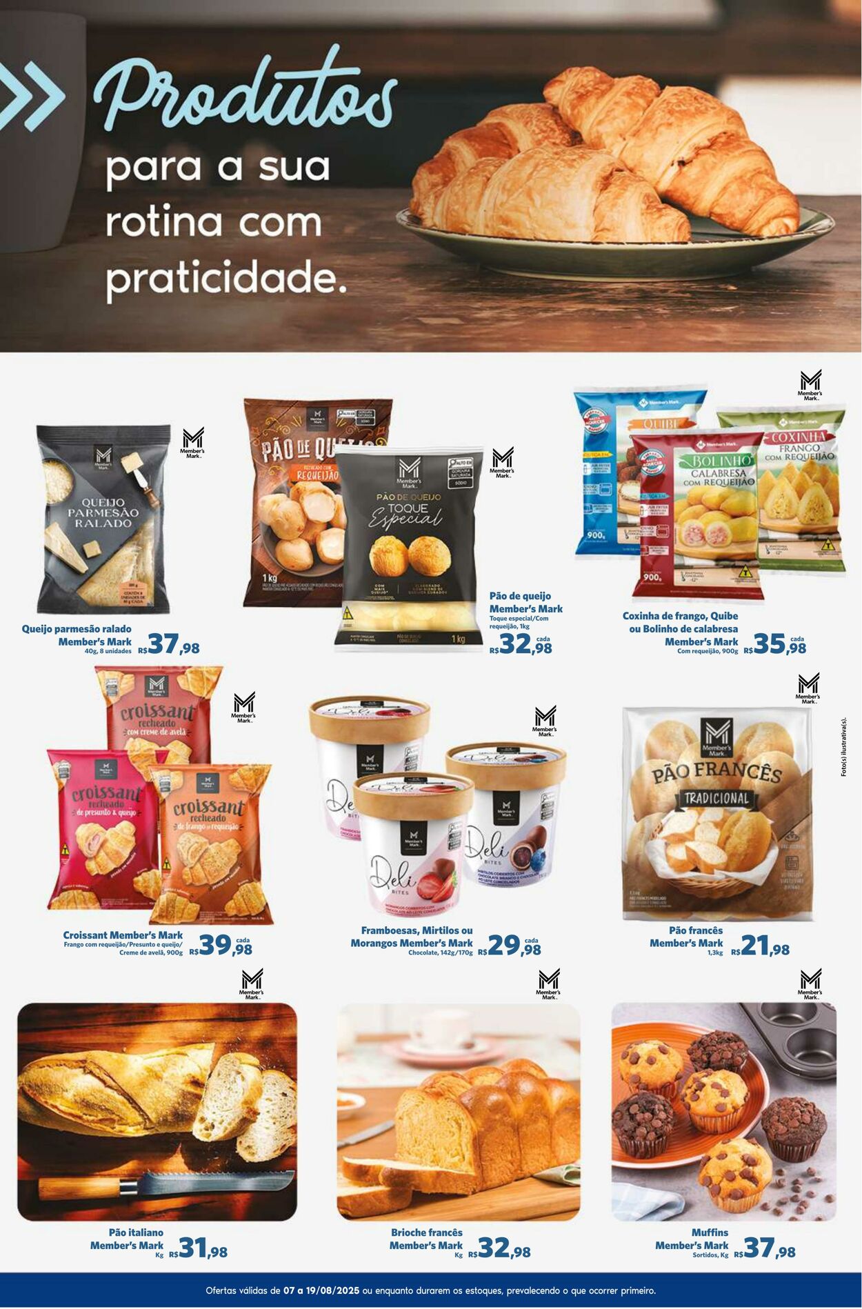 Folheto Sam's Club 07.08.2025 - 19.08.2025
