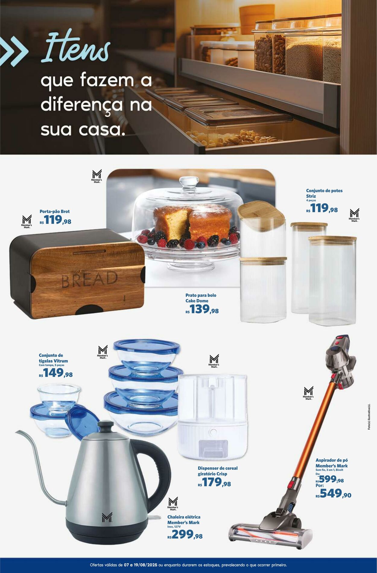 Folheto Sam's Club 07.08.2025 - 19.08.2025