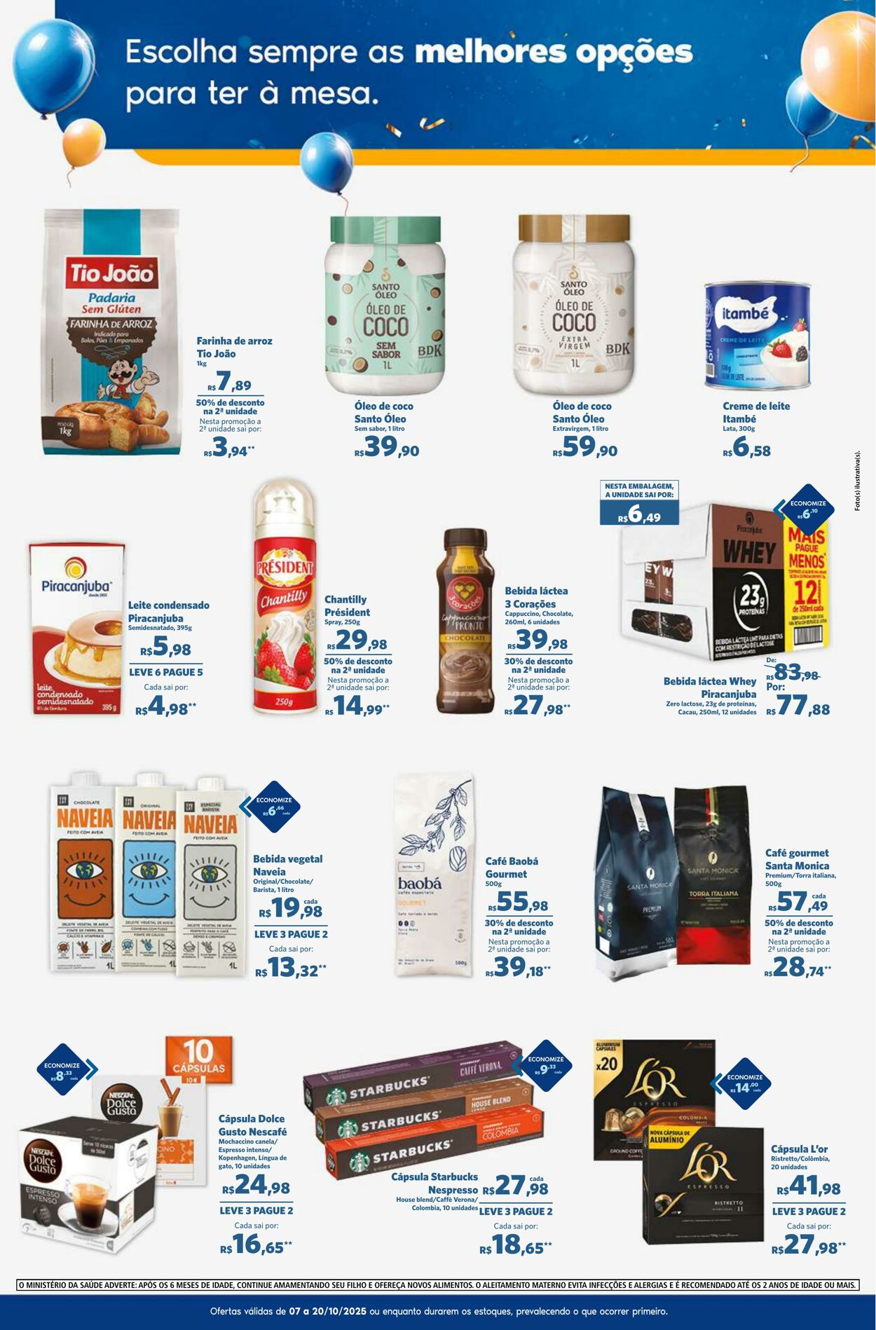 Folheto Sam's Club 07.10.2025 - 20.10.2025