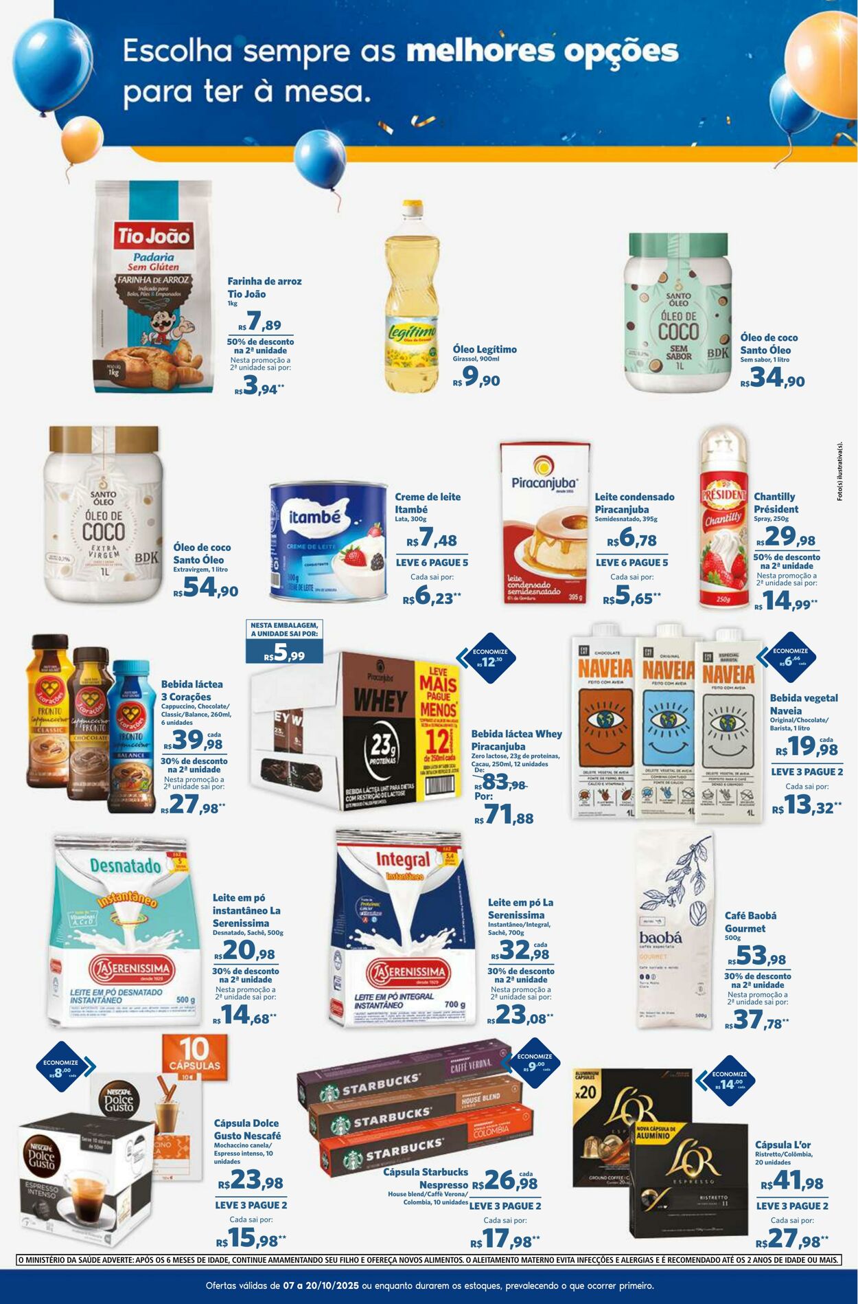 Folheto Sam's Club 07.10.2025 - 20.10.2025