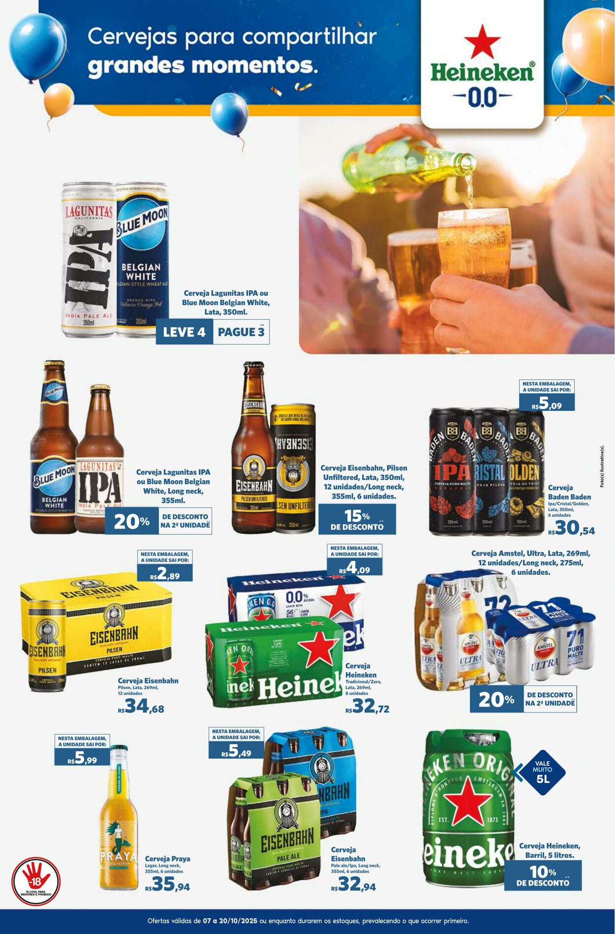 Folheto Sam's Club 07.10.2025 - 20.10.2025