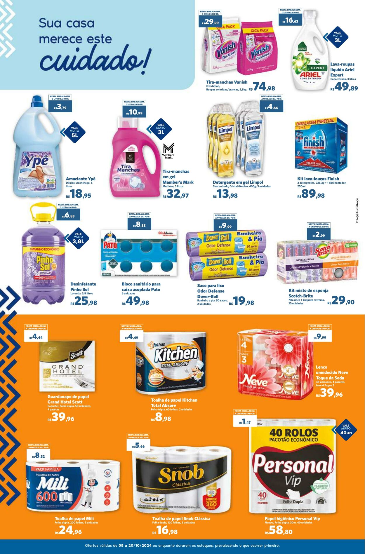 Folheto Sam's Club 08.10.2024 - 20.10.2024