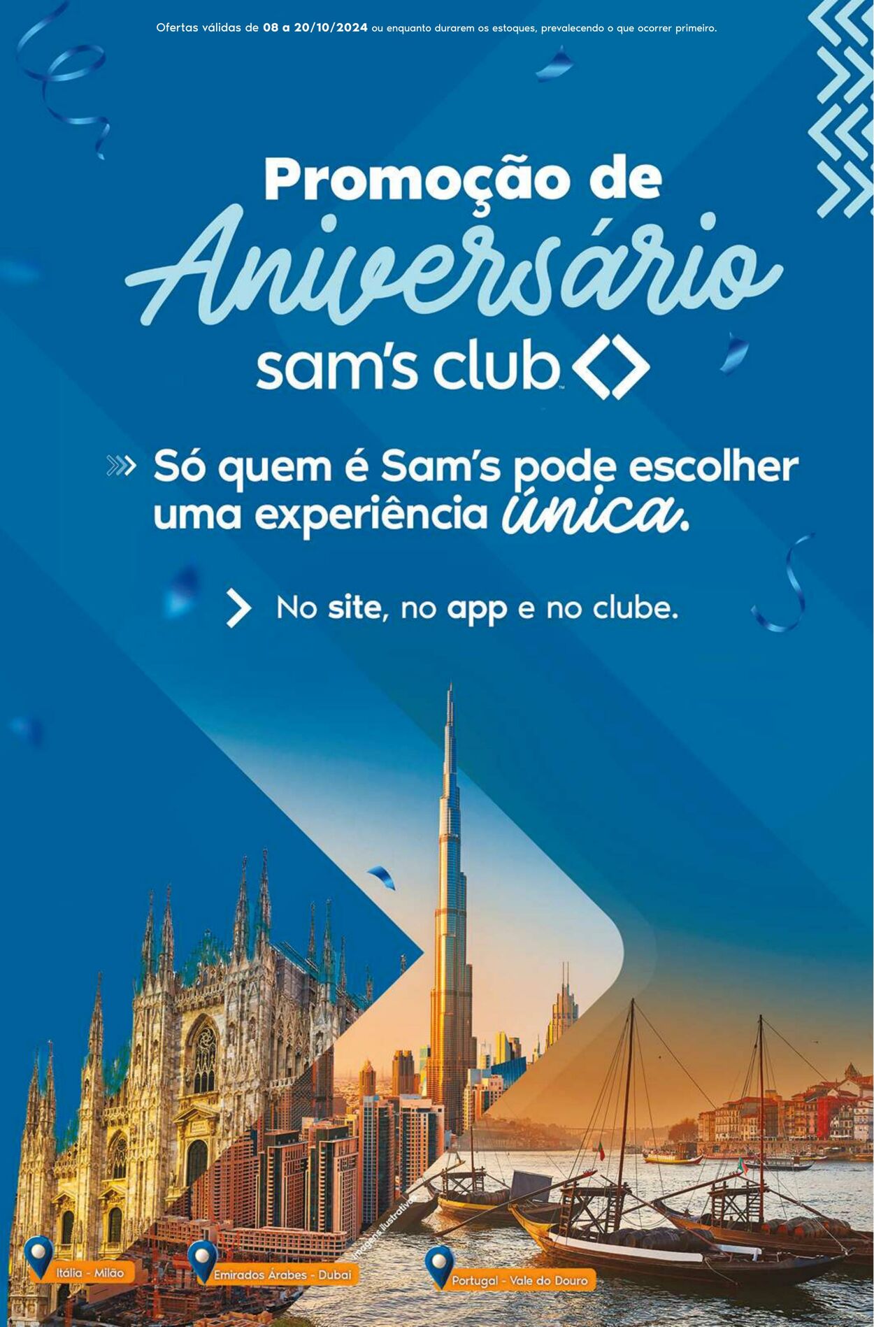 Folheto Sam's Club 08.10.2024 - 20.10.2024