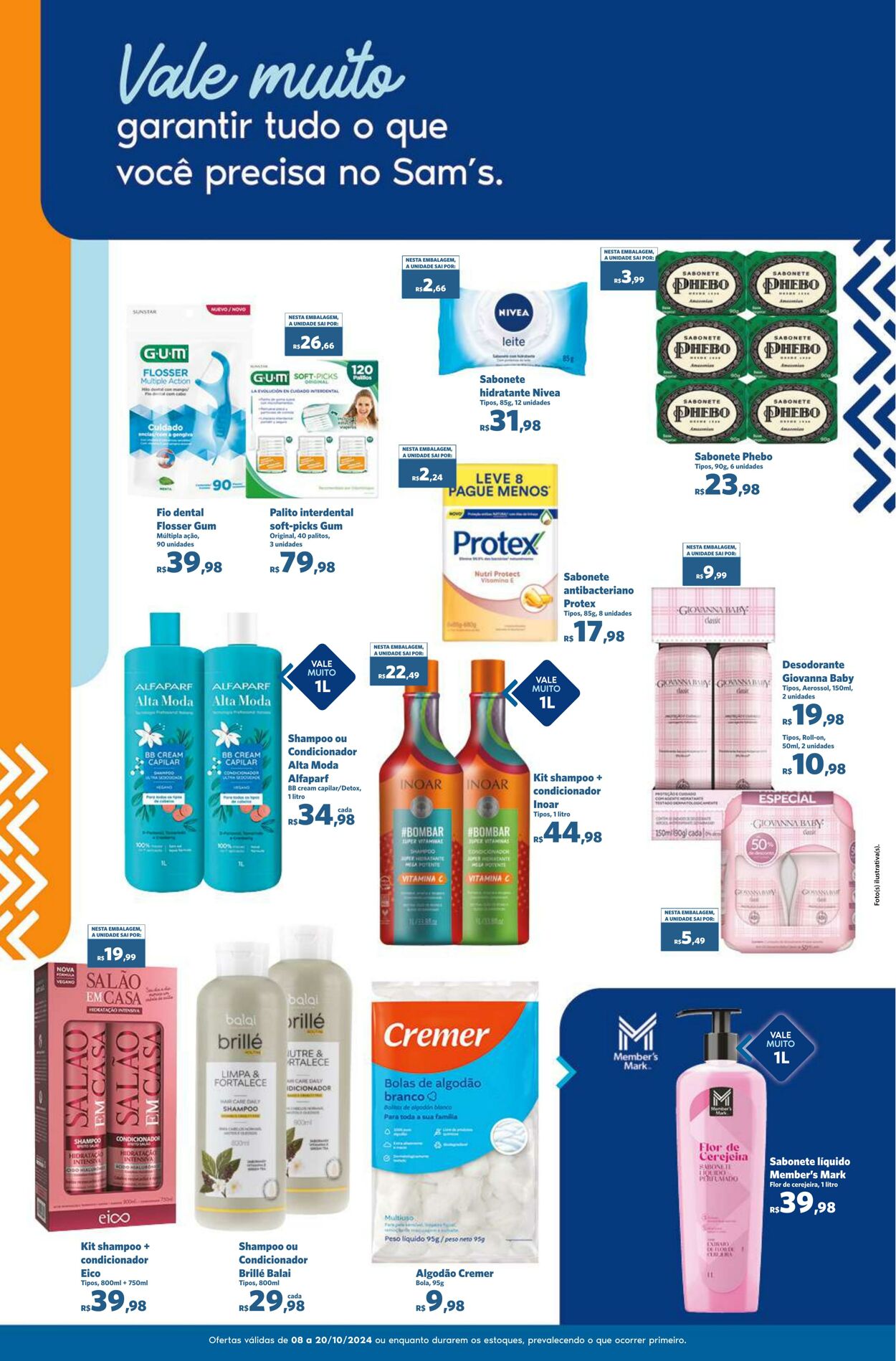 Folheto Sam's Club 08.10.2024 - 20.10.2024