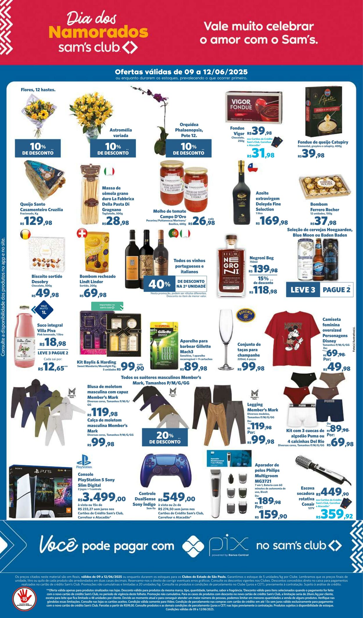 Folheto Sam's Club 09.06.2025 - 12.06.2025