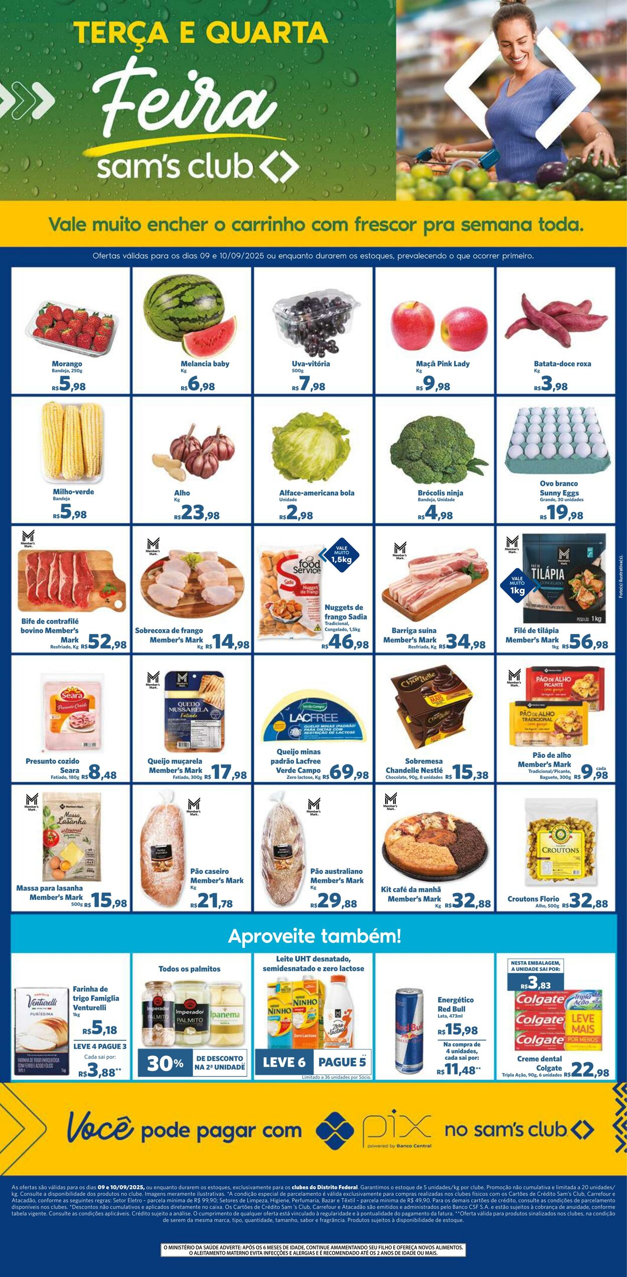 Folheto Sam's Club 09.09.2025 - 10.09.2025