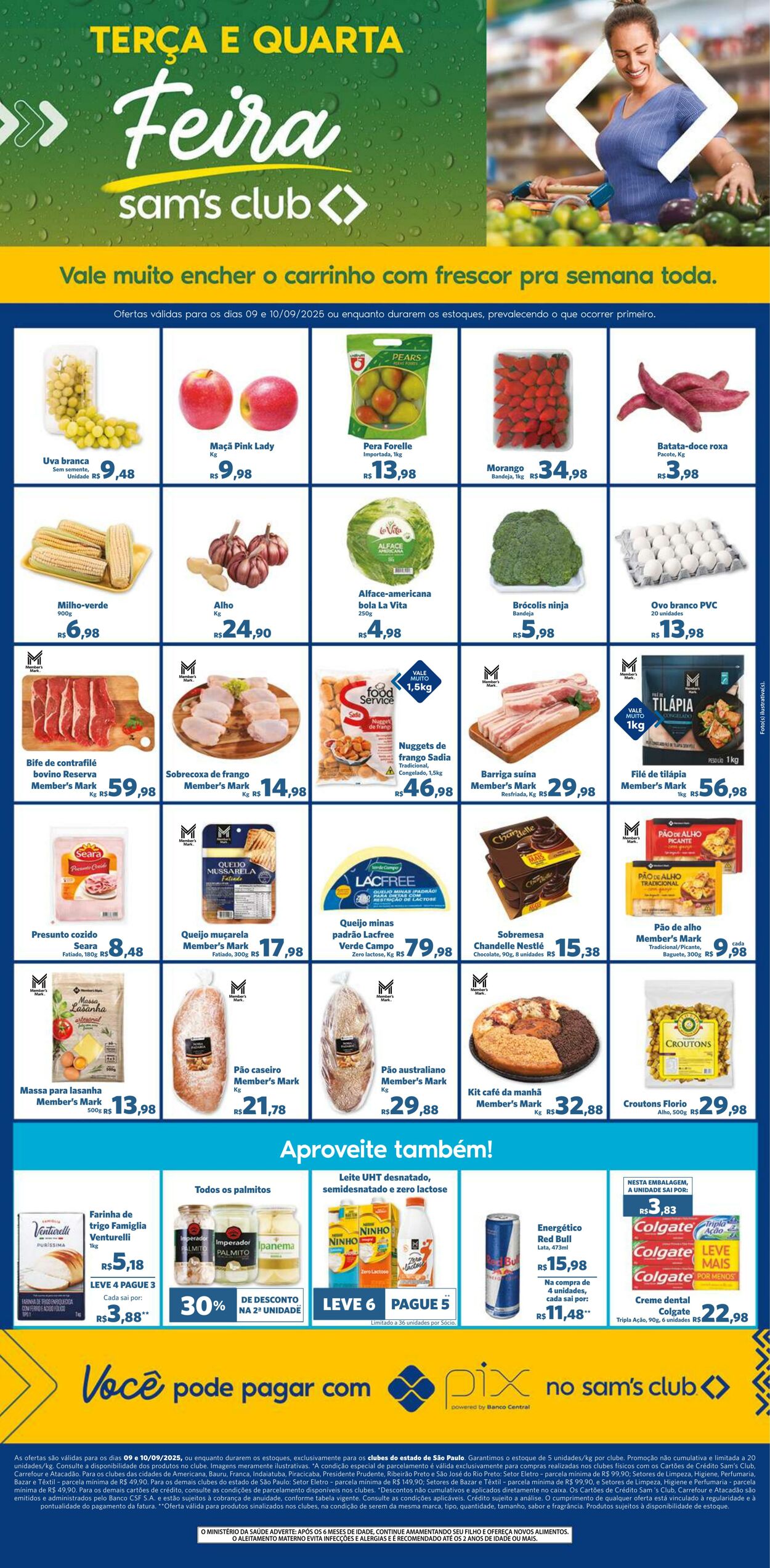 Folheto Sam's Club 09.09.2025 - 10.09.2025