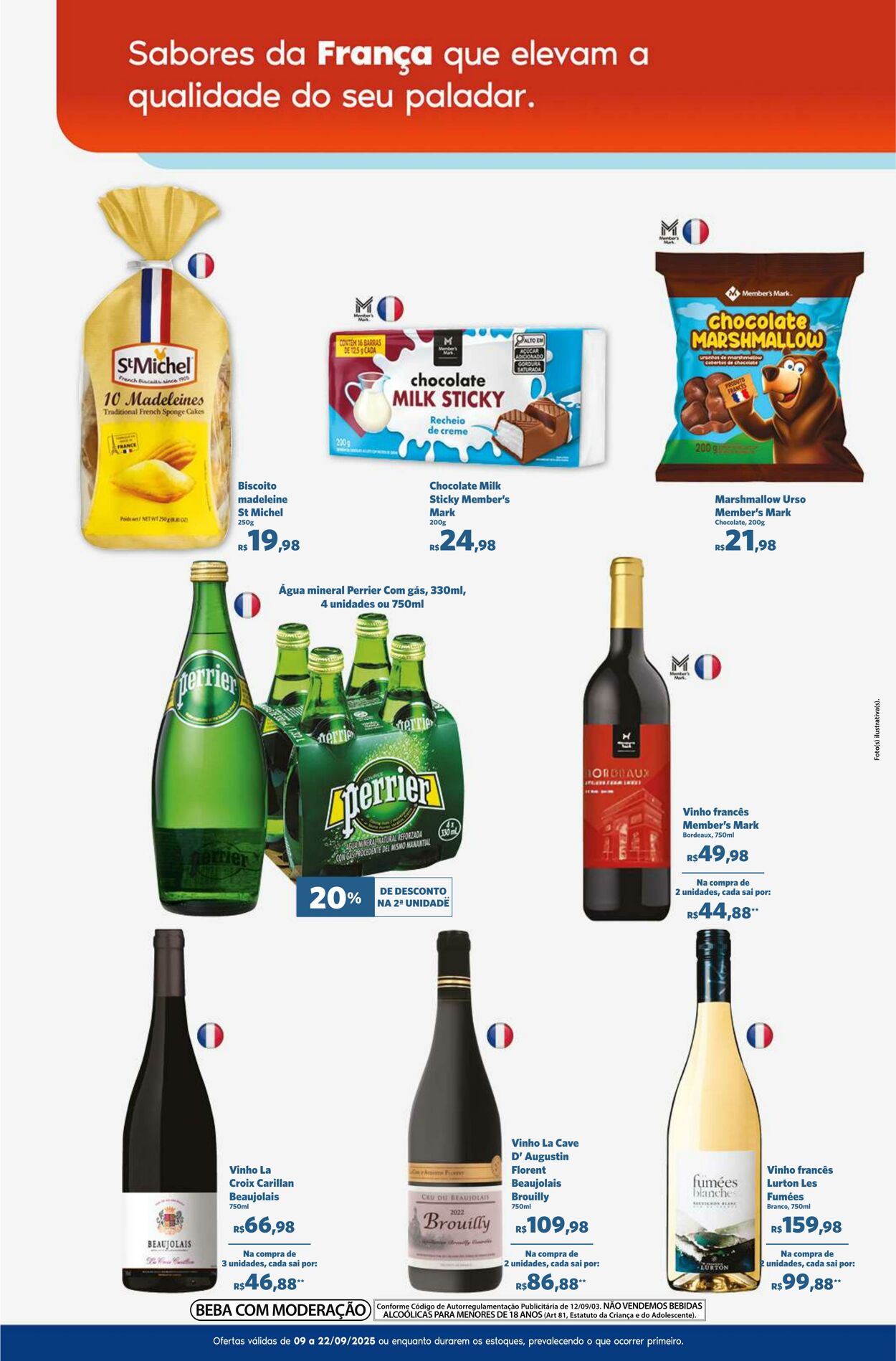 Folheto Sam's Club 09.09.2025 - 22.09.2025