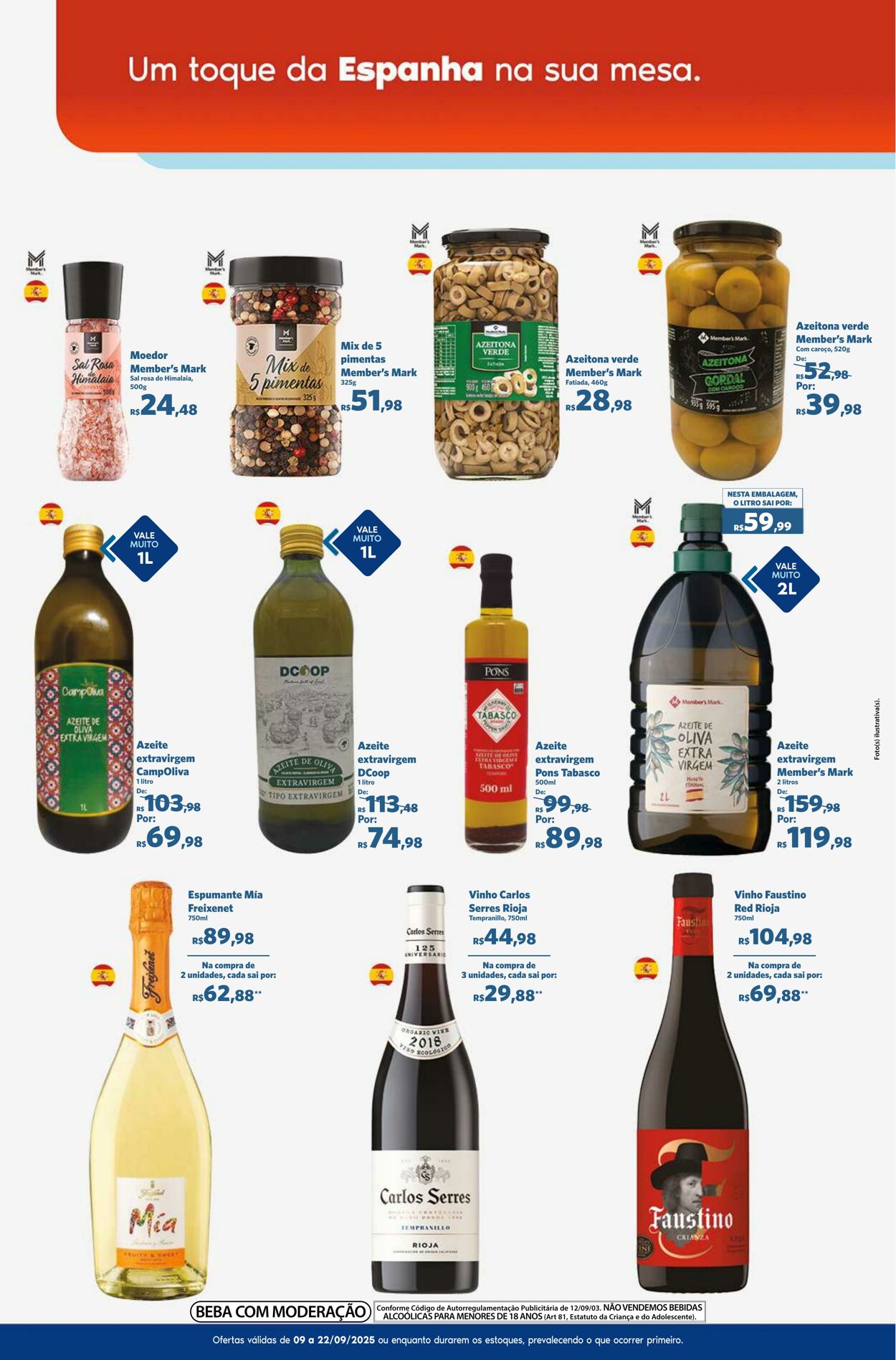 Folheto Sam's Club 09.09.2025 - 22.09.2025