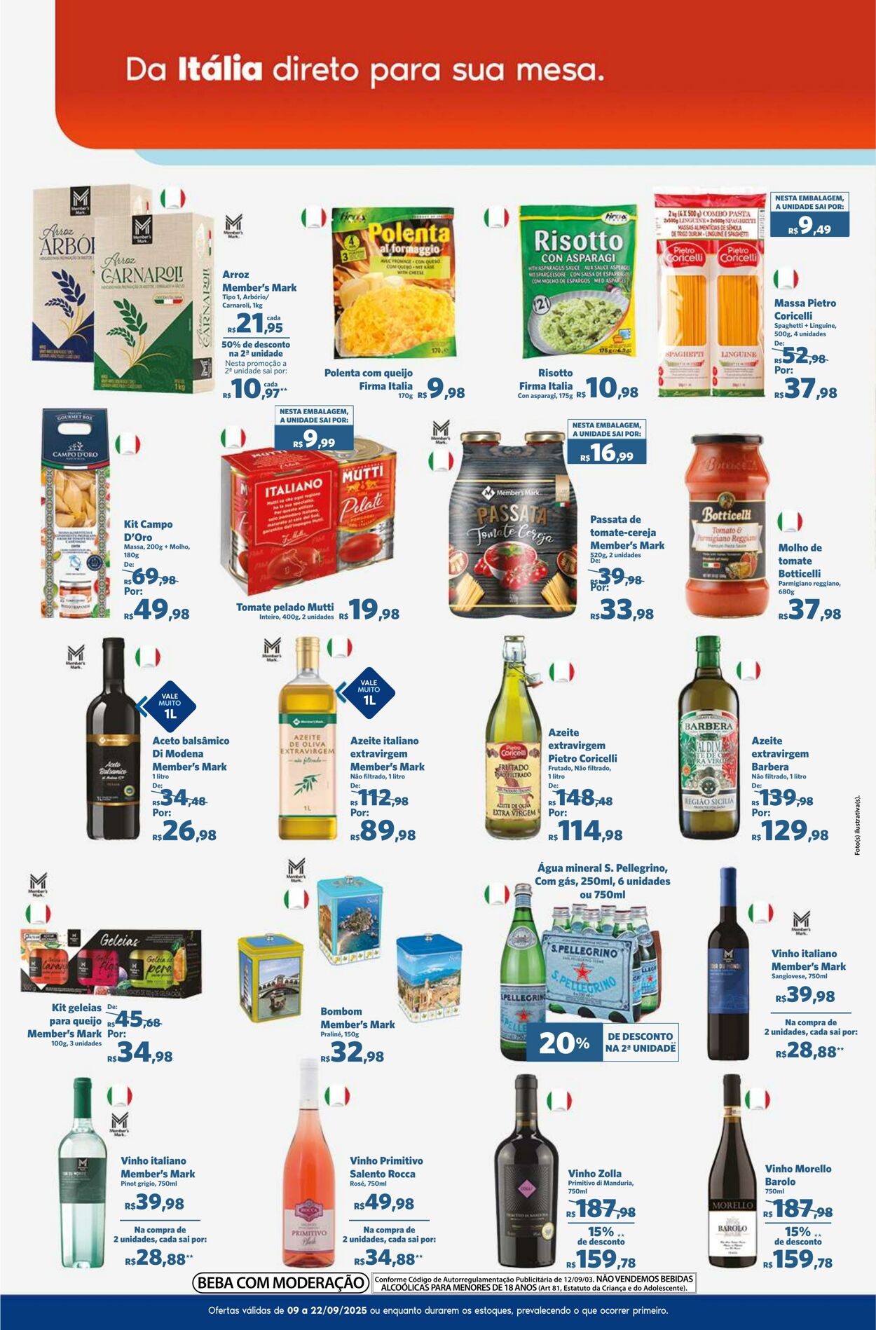Folheto Sam's Club 09.09.2025 - 22.09.2025