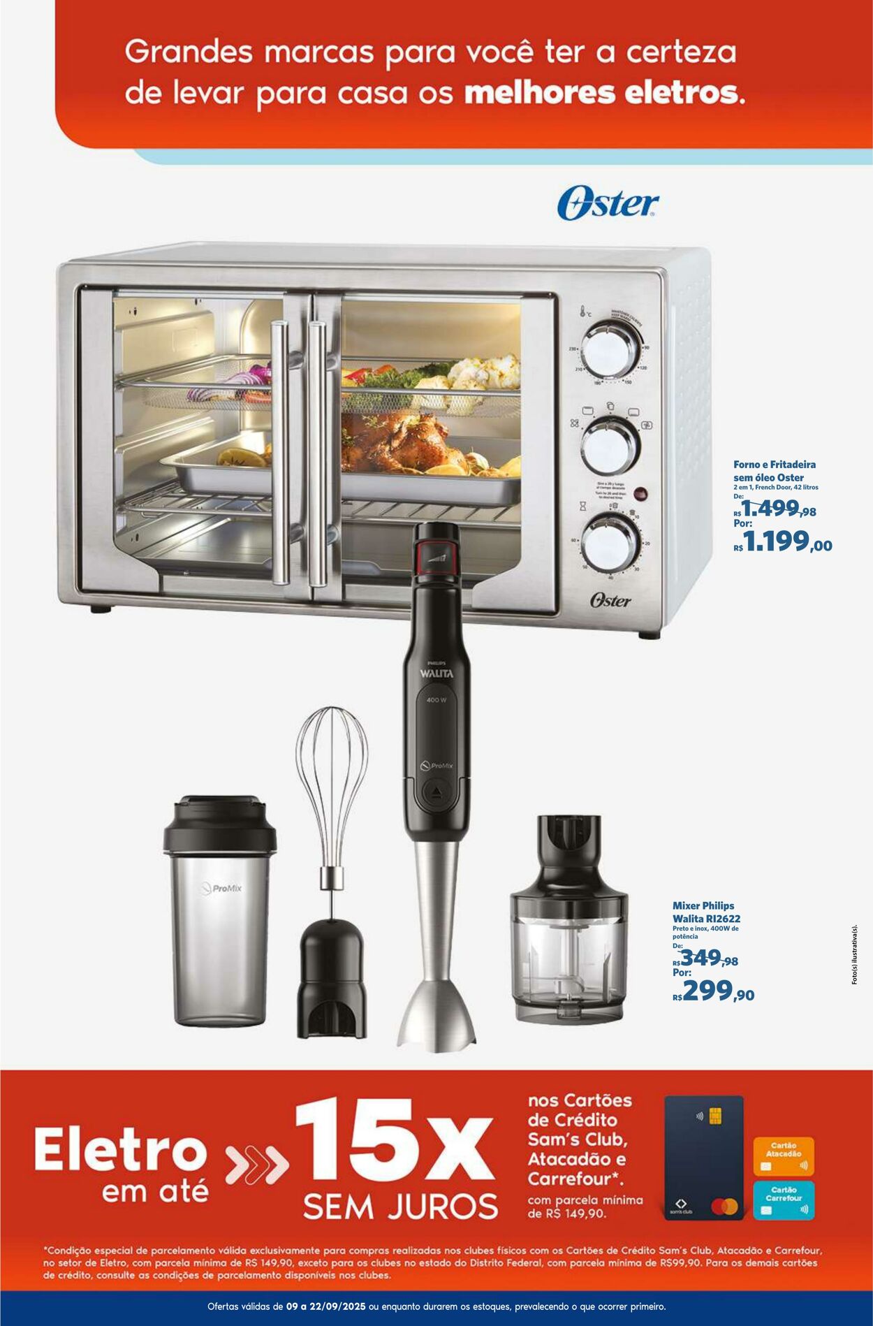Folheto Sam's Club 09.09.2025 - 22.09.2025