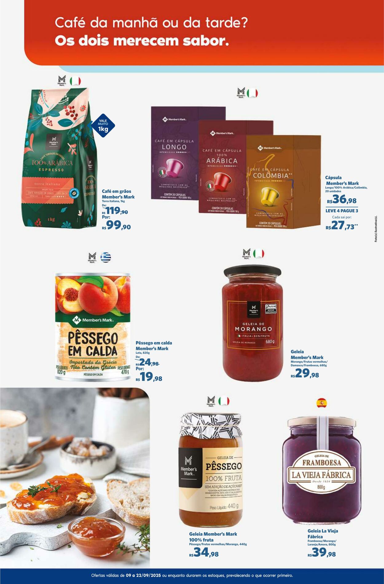 Folheto Sam's Club 09.09.2025 - 22.09.2025