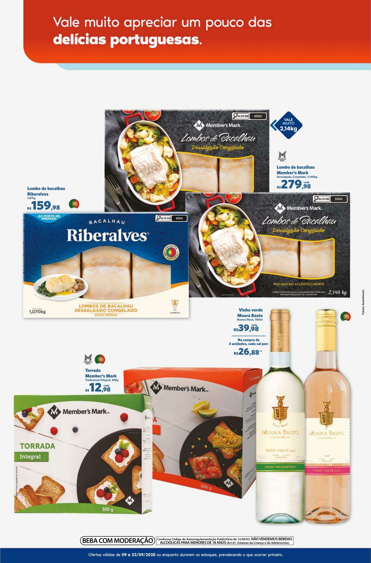 Folheto Sam's Club 09.09.2025 - 22.09.2025