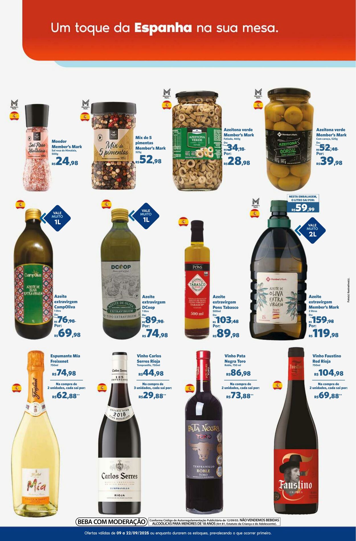 Folheto Sam's Club 09.09.2025 - 22.09.2025