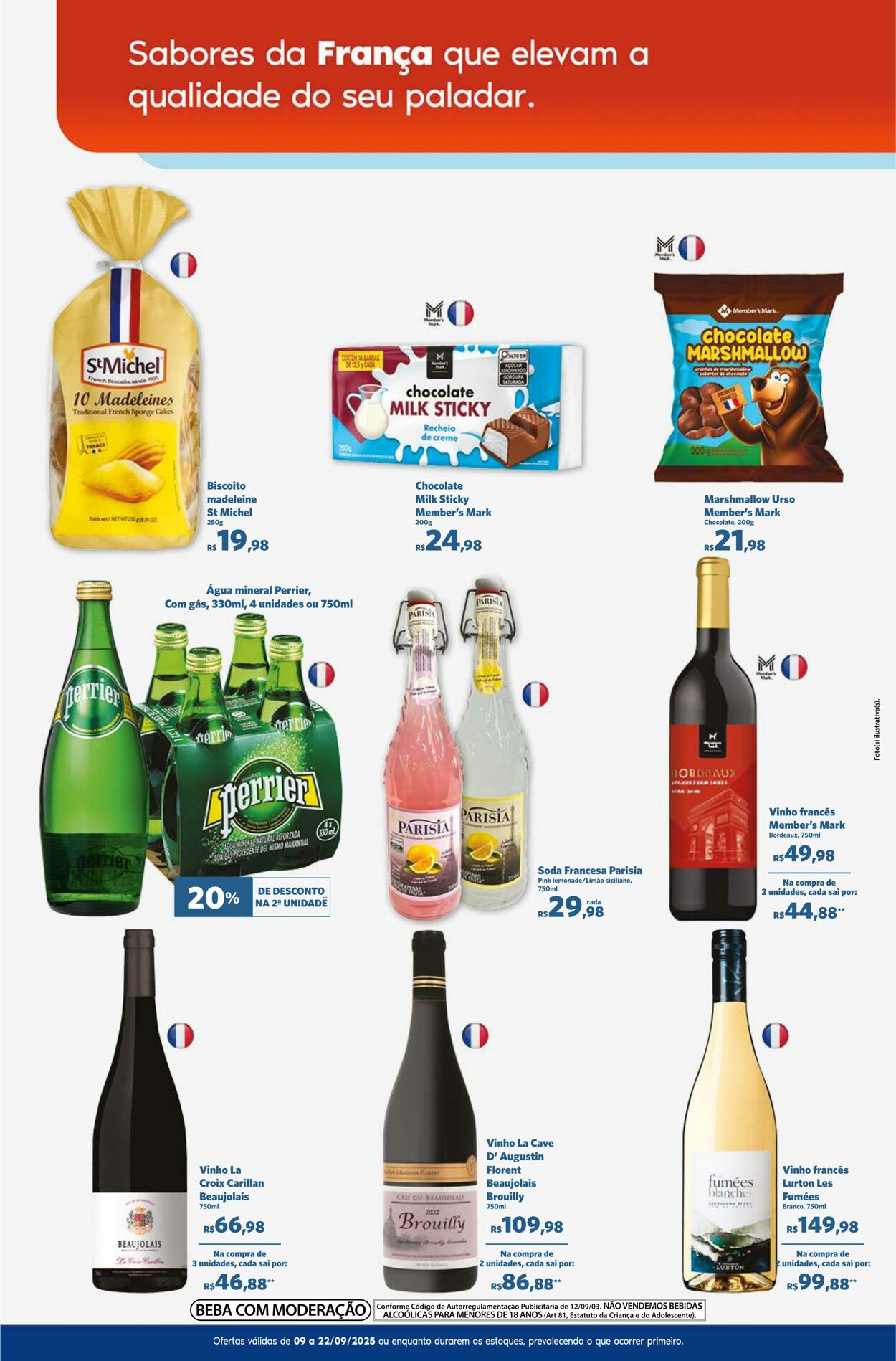 Folheto Sam's Club 09.09.2025 - 22.09.2025