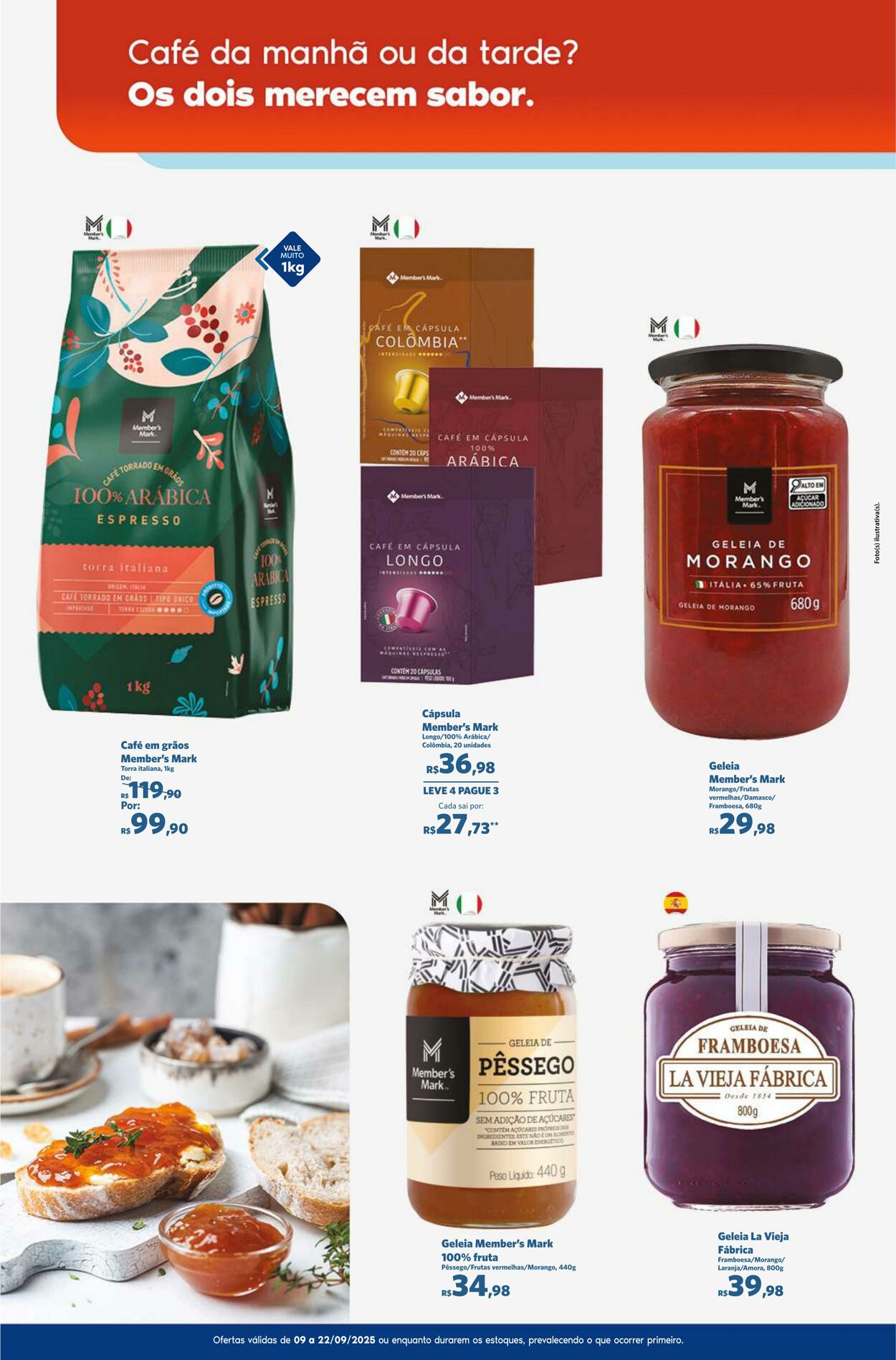 Folheto Sam's Club 09.09.2025 - 22.09.2025