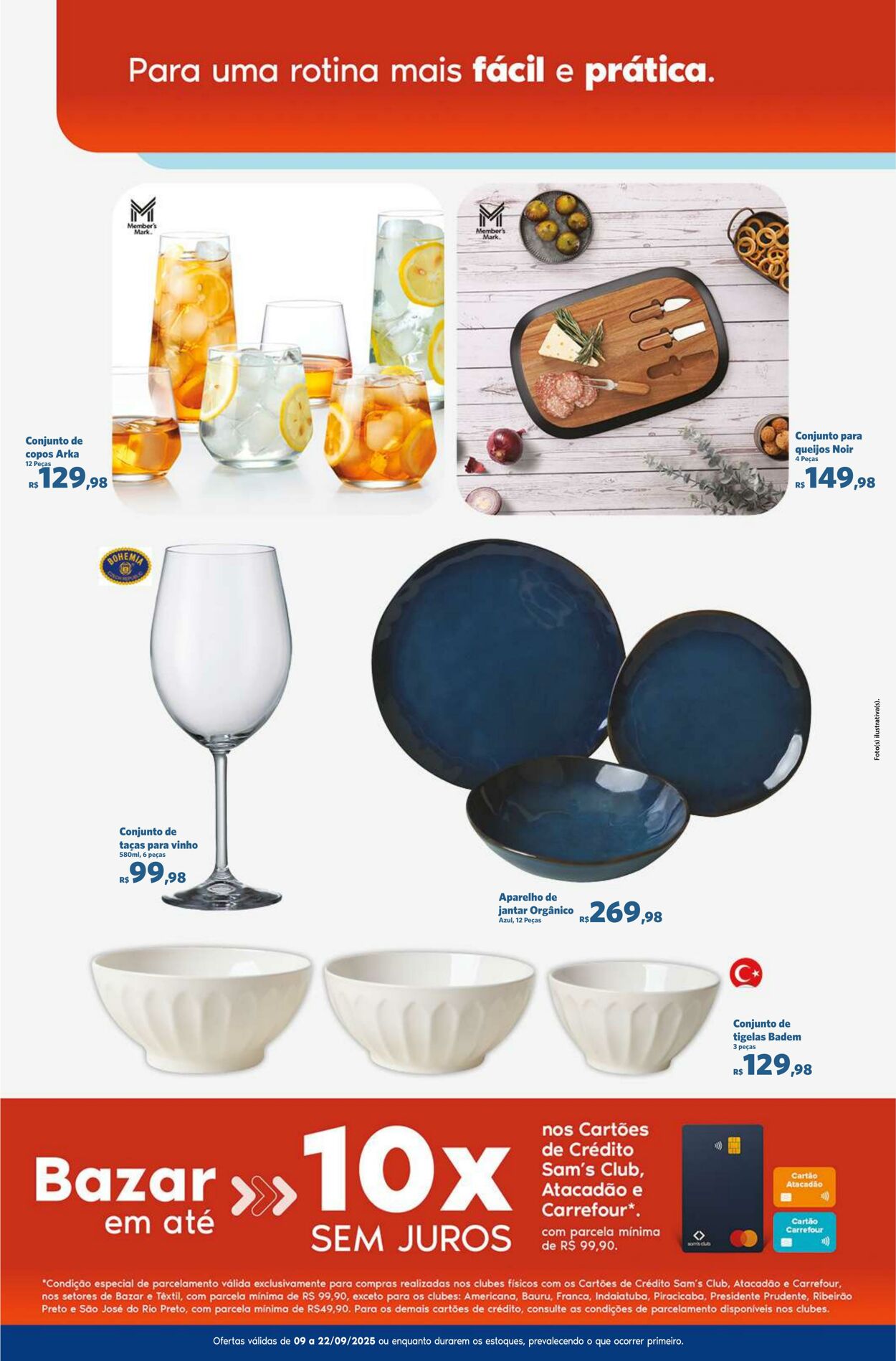 Folheto Sam's Club 09.09.2025 - 22.09.2025