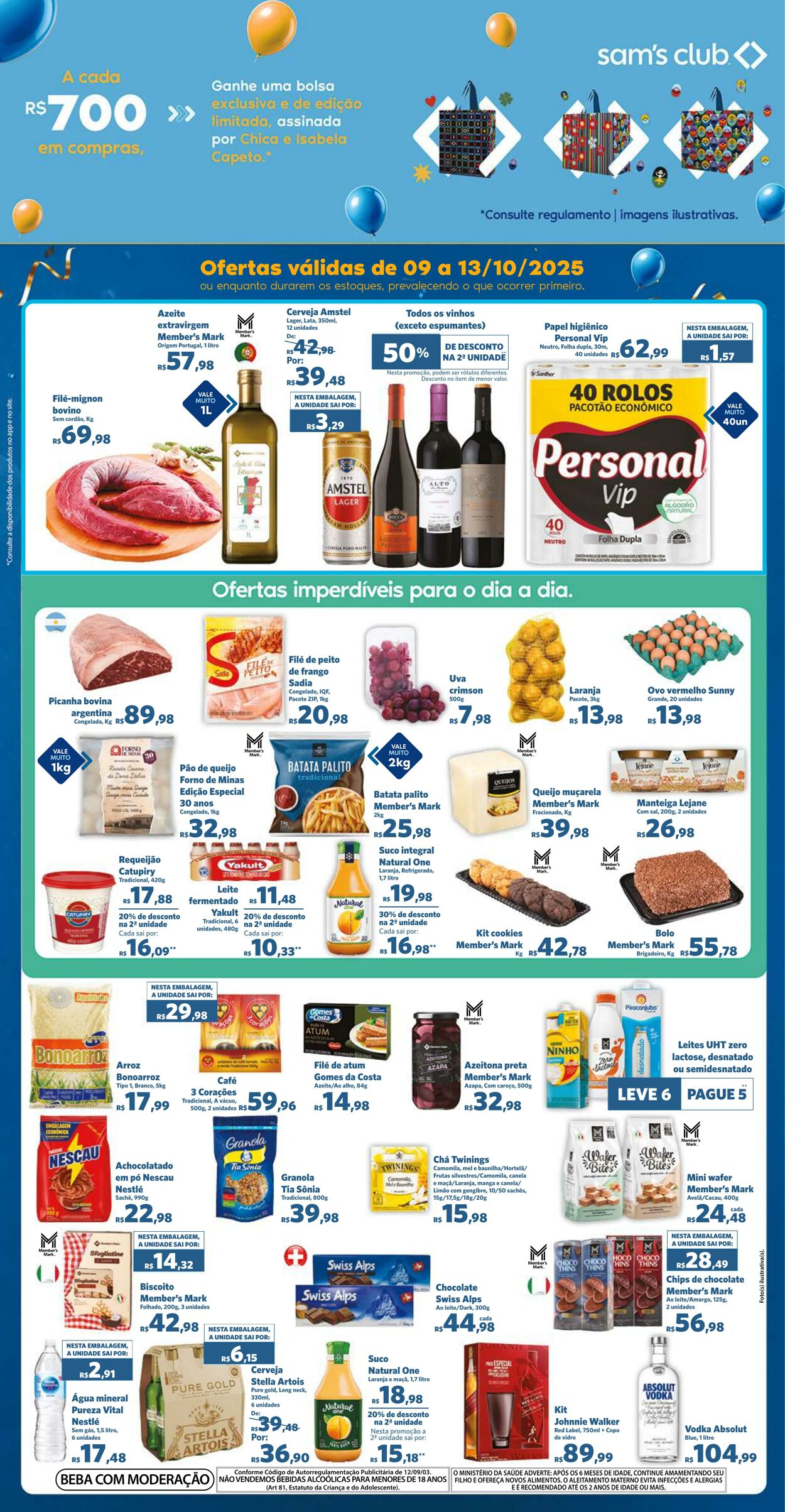 Folheto Sam's Club 09.10.2025 - 13.10.2025