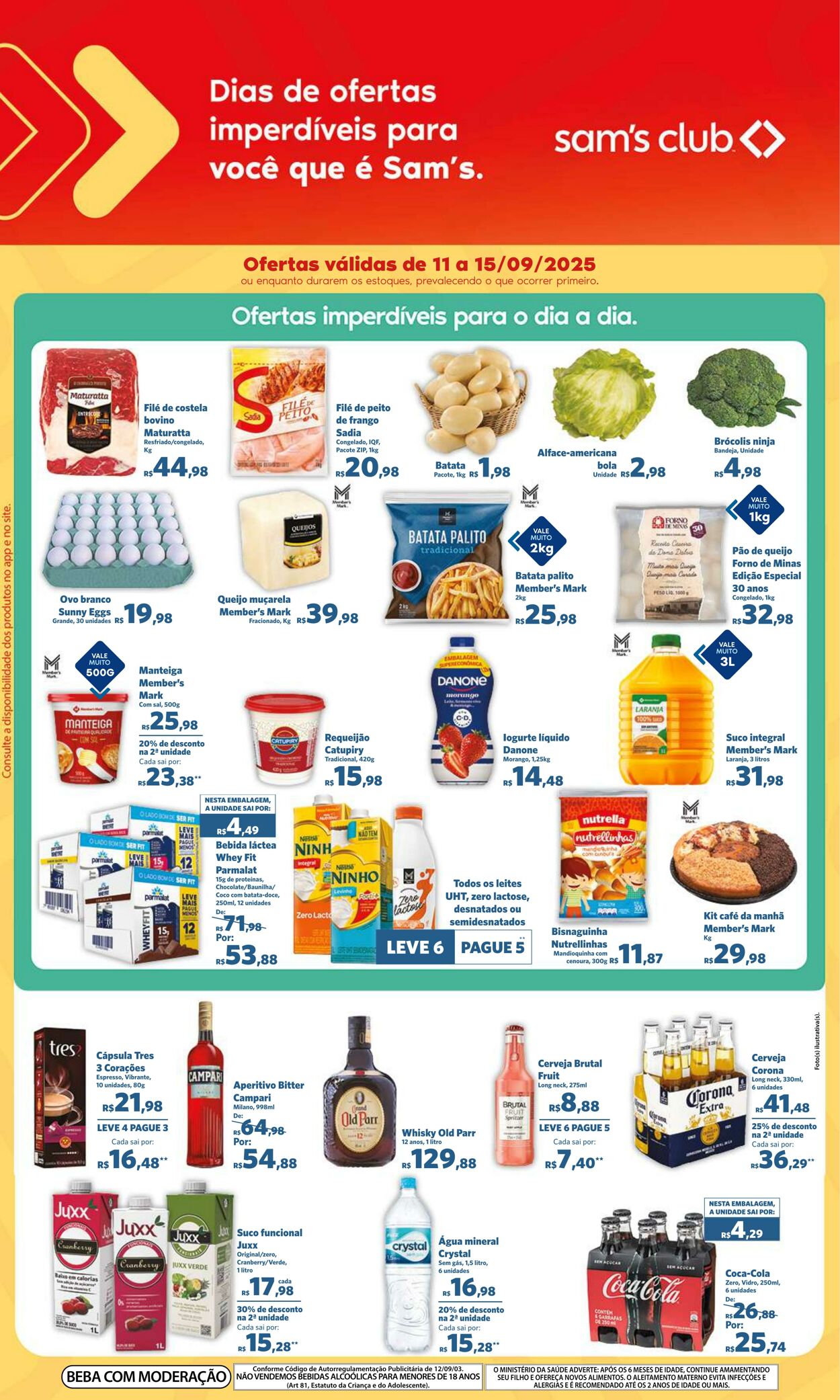 Folheto Sam's Club 11.09.2025 - 15.09.2025