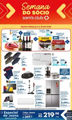 Folheto Sam's Club 11.09.2025 - 15.09.2025