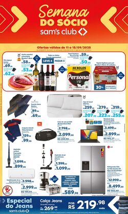 Folheto Sam's Club 11.09.2025 - 15.09.2025