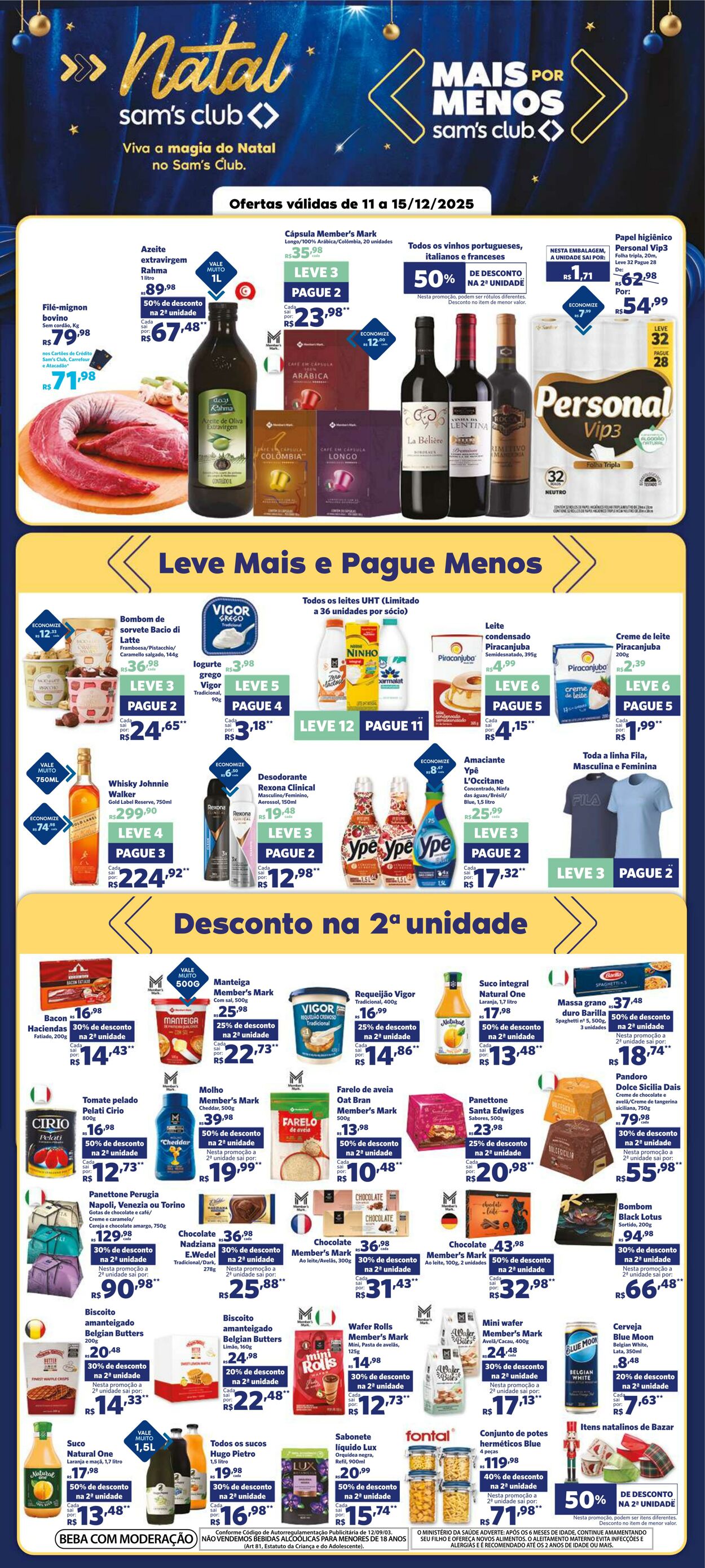 Folheto Sam's Club 11.12.2025 - 15.12.2025