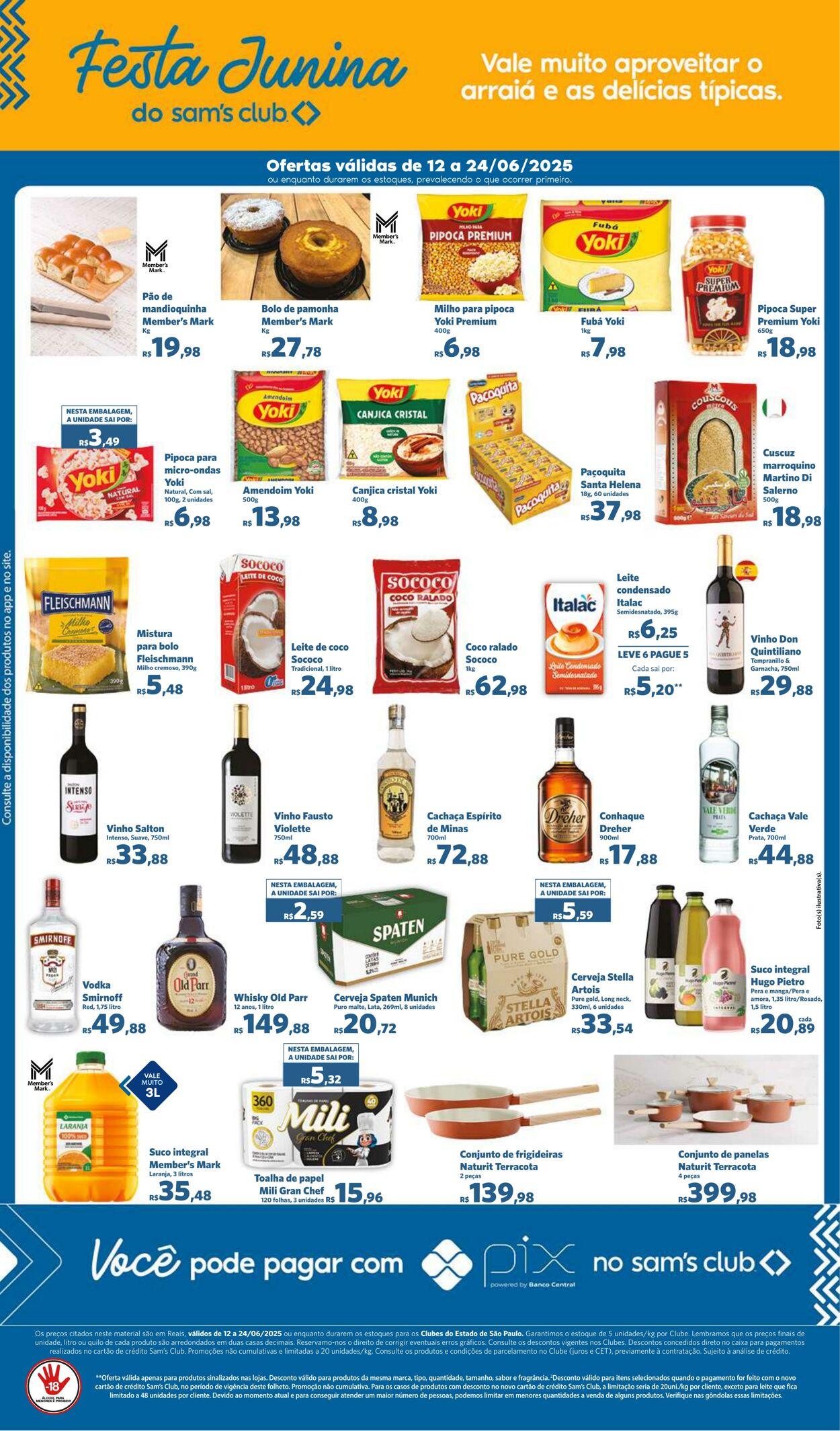 Folheto Sam's Club 12.06.2025 - 24.06.2025