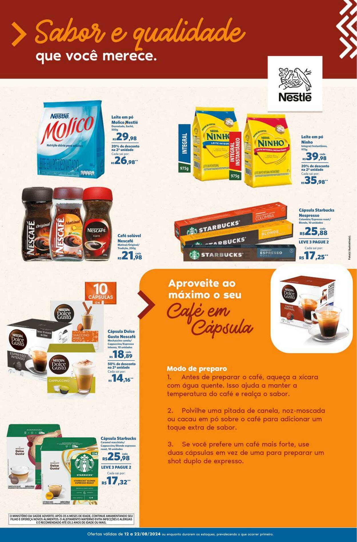 Folheto Sam's Club 12.08.2024 - 22.08.2024