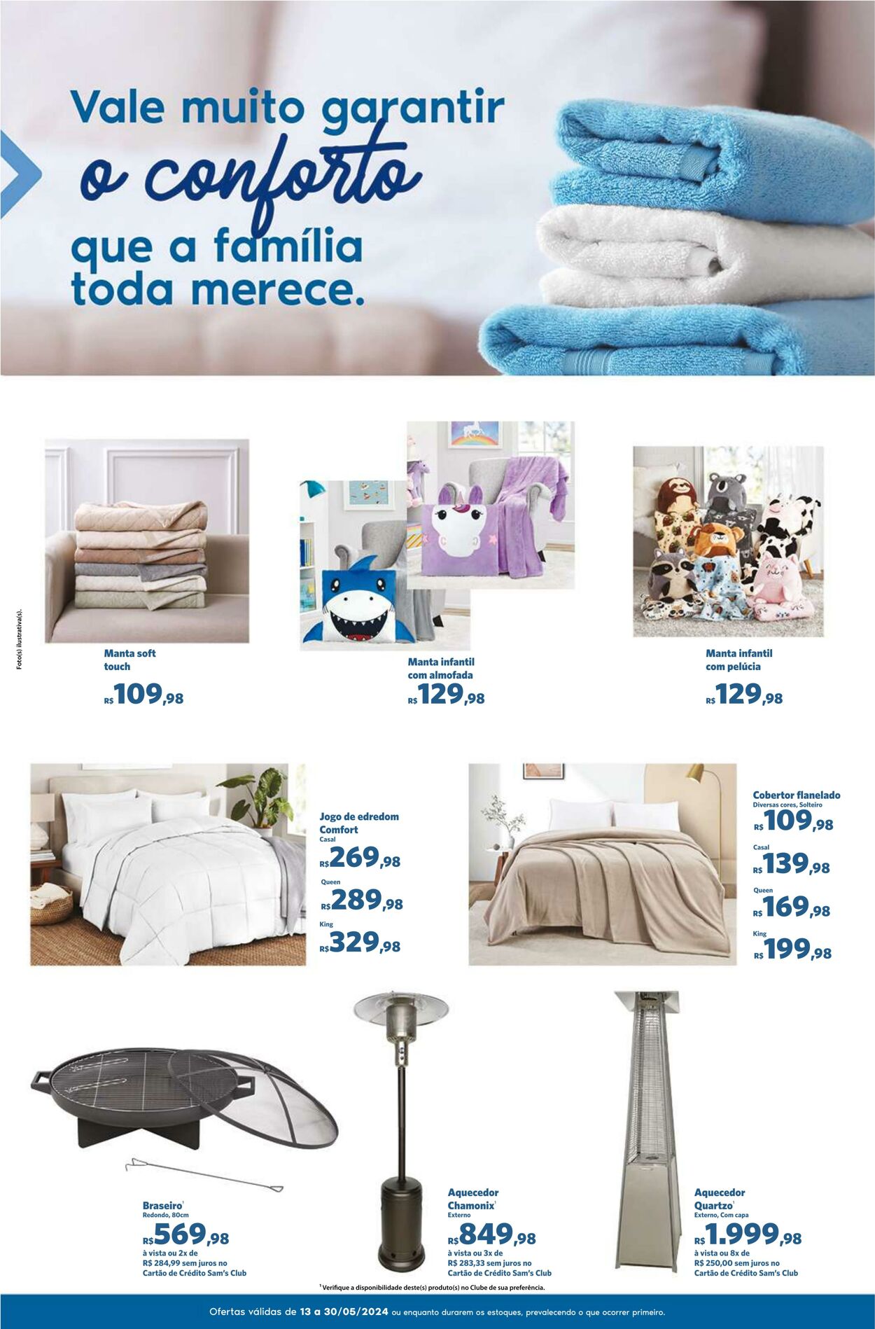 Folheto Sam's Club 13.05.2024 - 30.05.2024