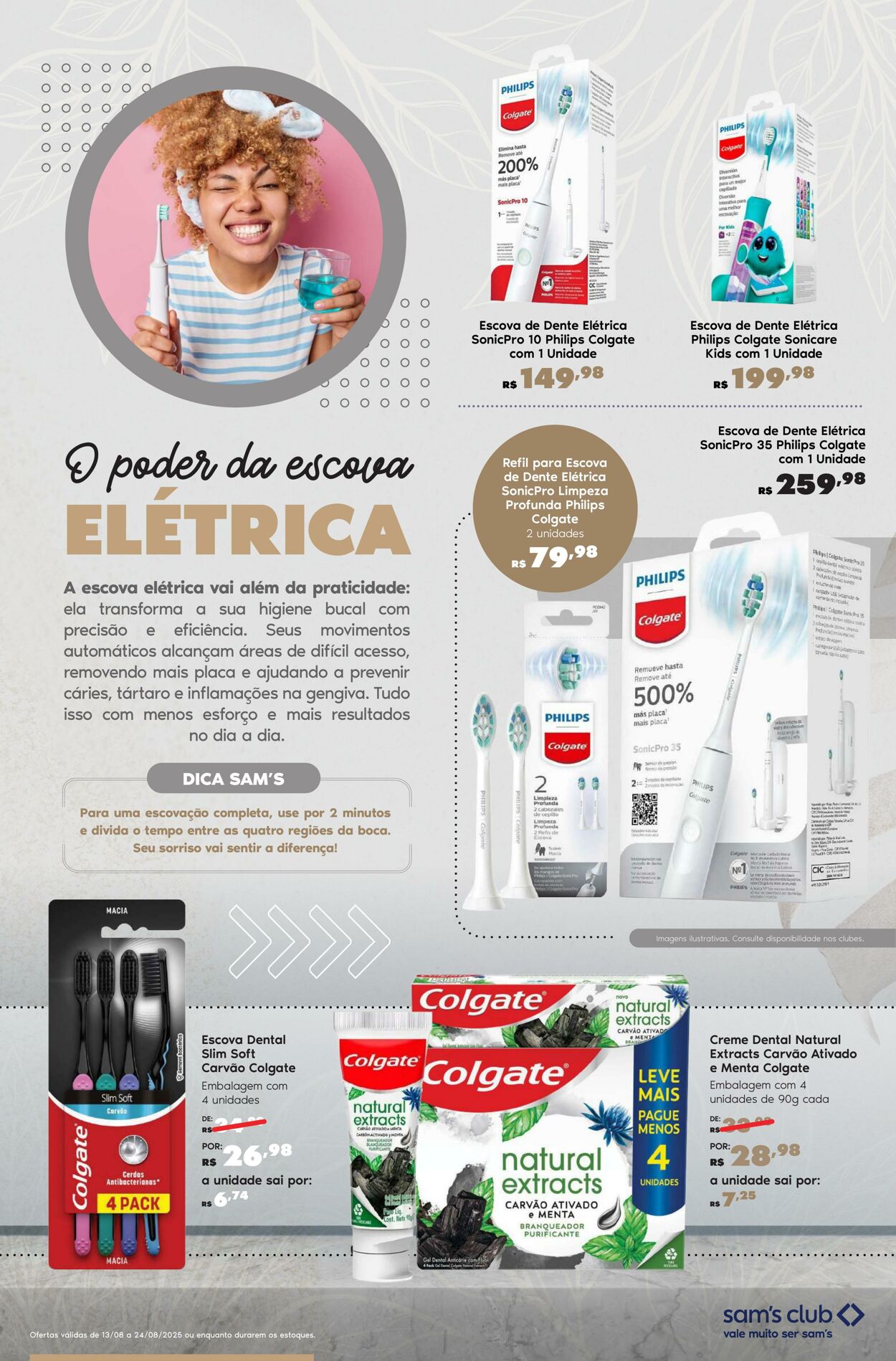 Folheto Sam's Club 13.08.2025 - 24.08.2025