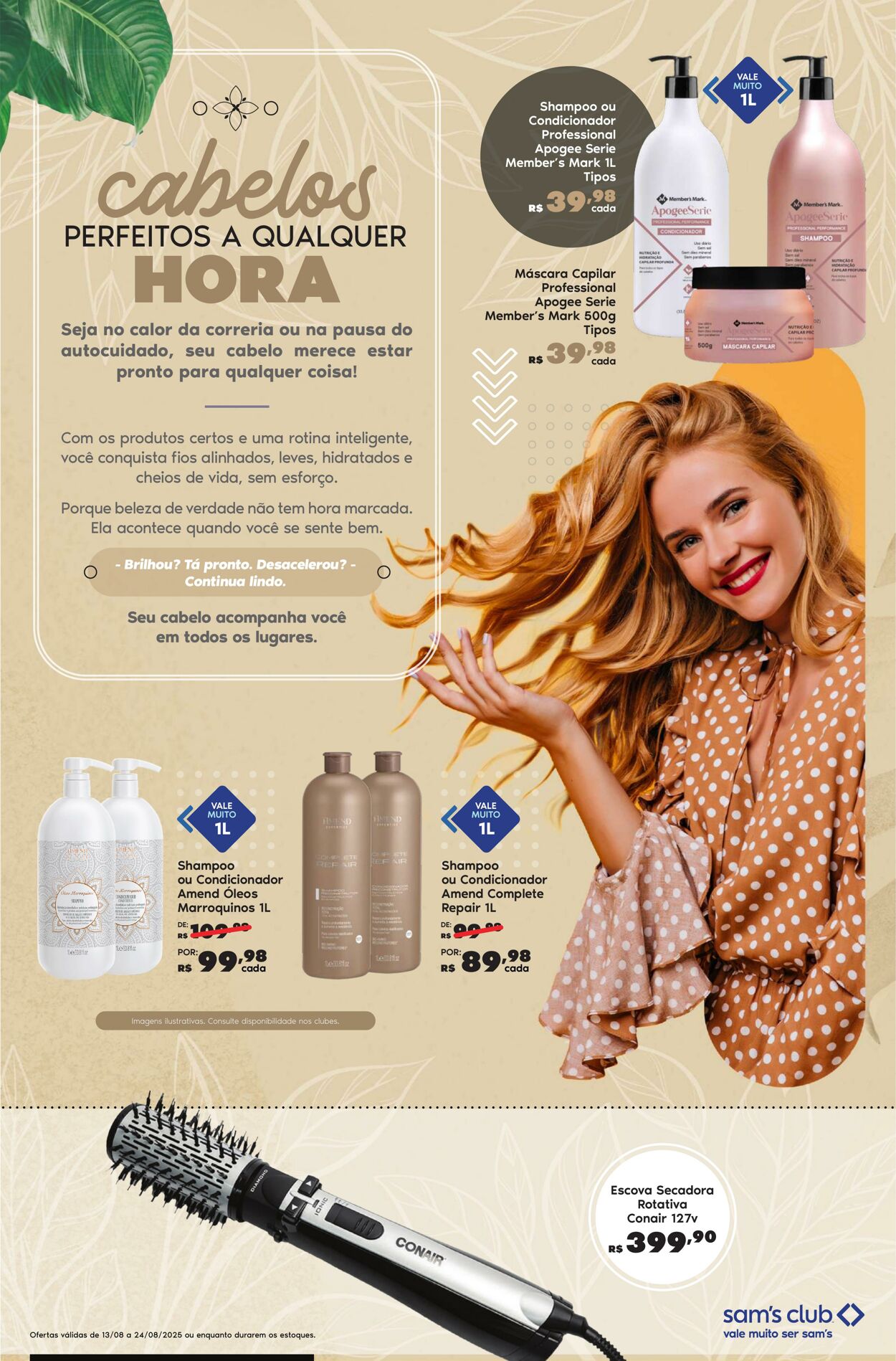 Folheto Sam's Club 13.08.2025 - 24.08.2025