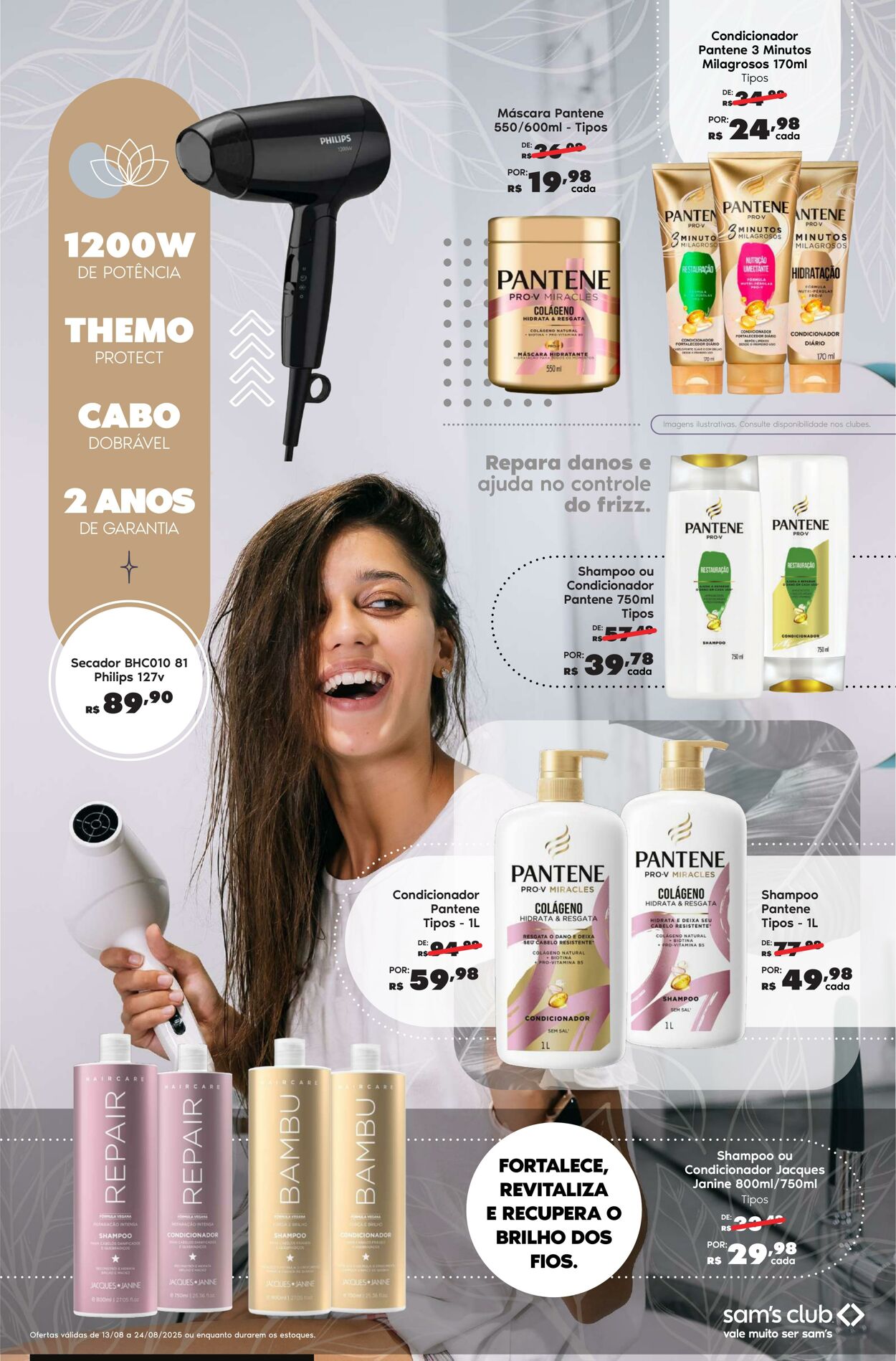 Folheto Sam's Club 13.08.2025 - 24.08.2025