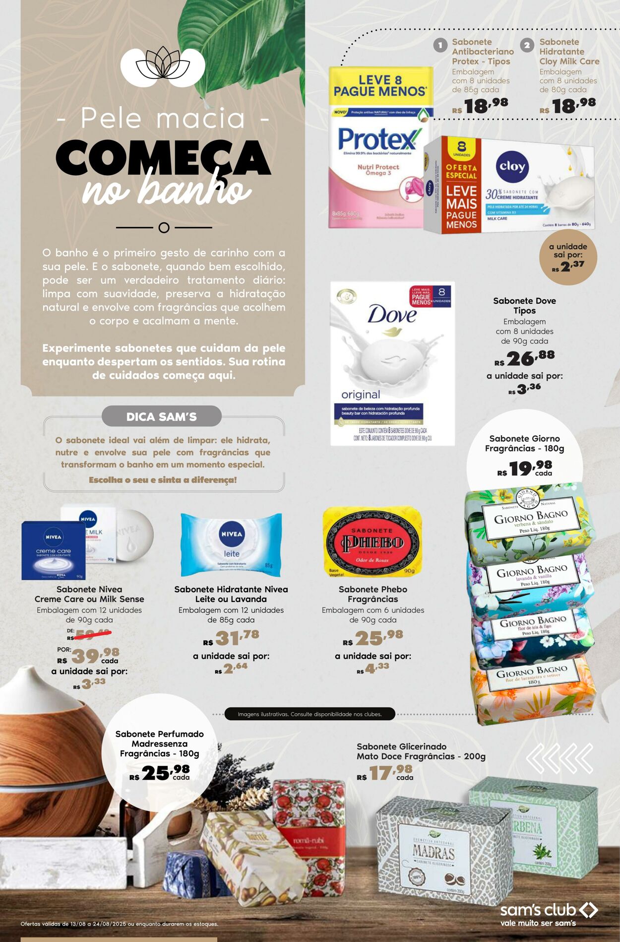 Folheto Sam's Club 13.08.2025 - 24.08.2025