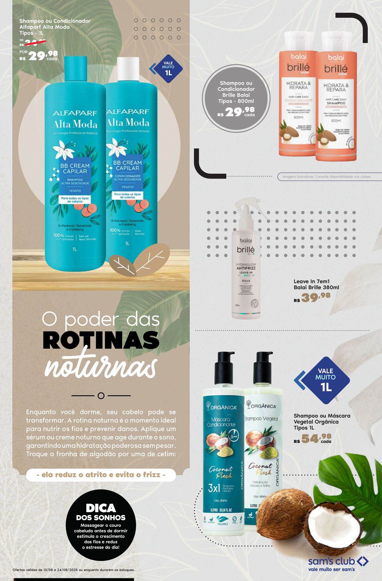Folheto Sam's Club 13.08.2025 - 24.08.2025