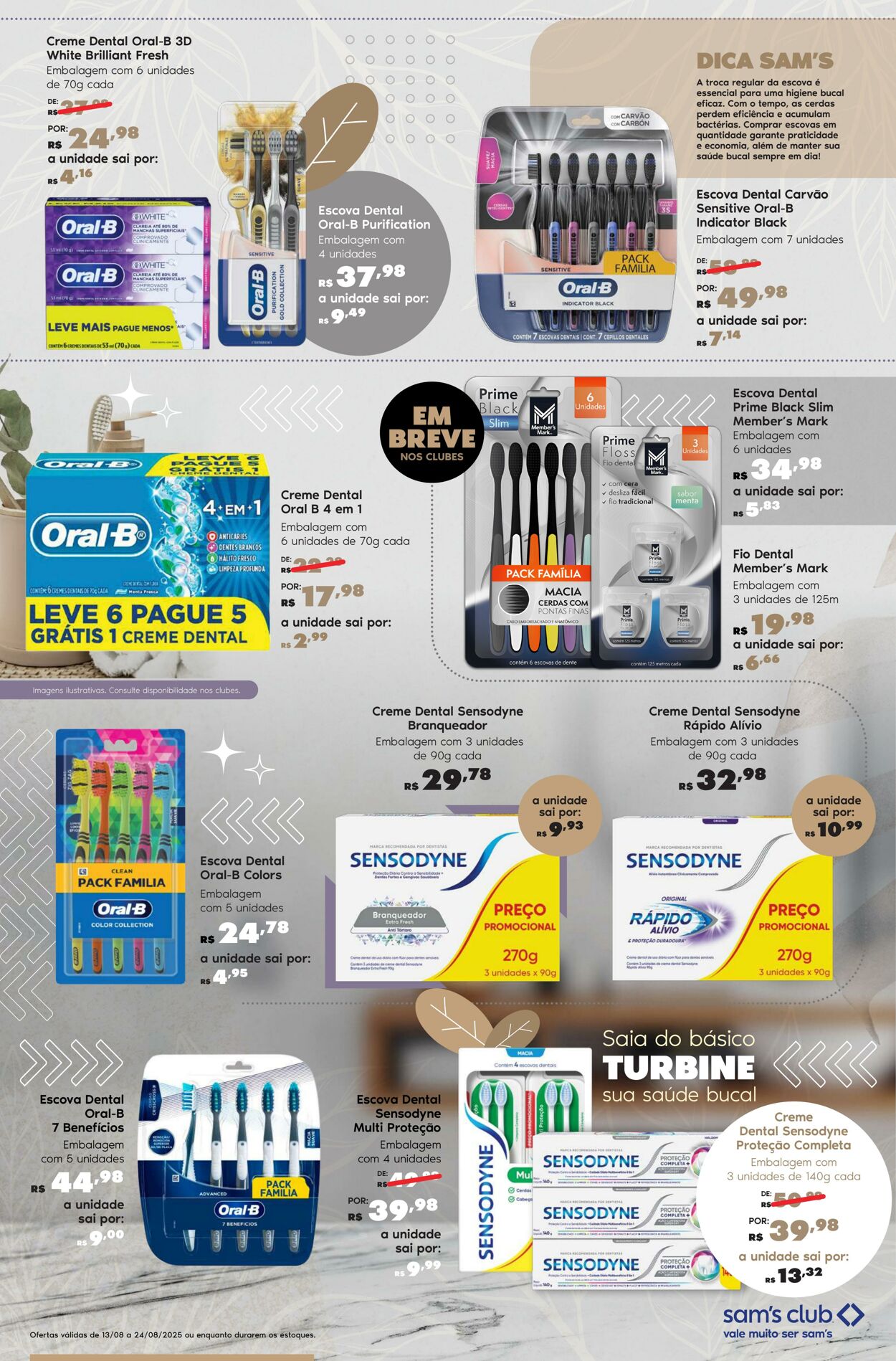 Folheto Sam's Club 13.08.2025 - 24.08.2025