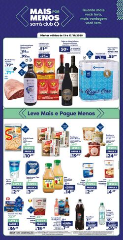 Folheto Sam's Club 13.11.2025 - 17.11.2025