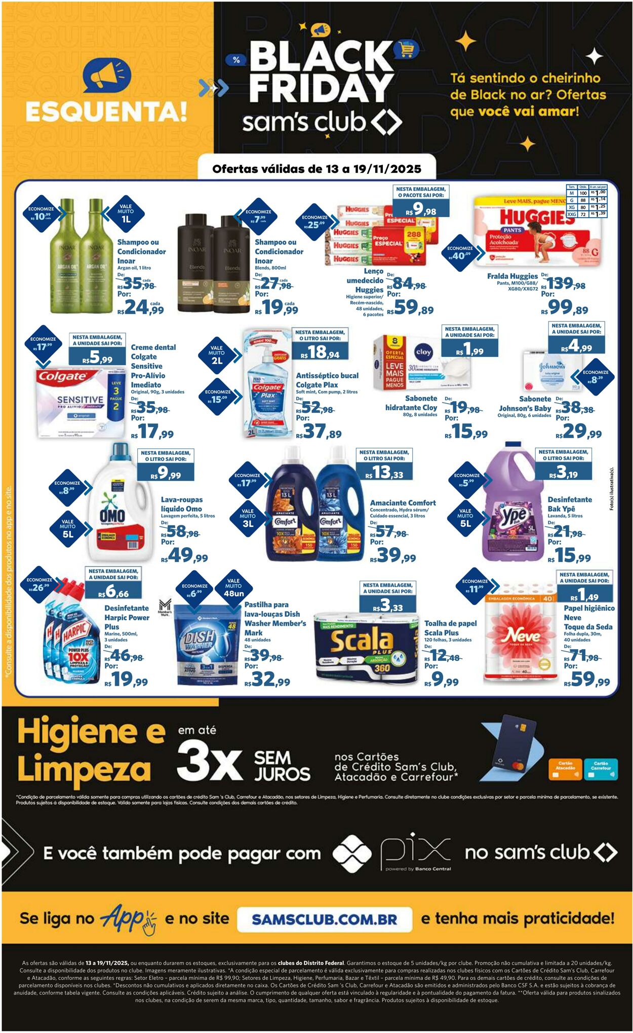 Folheto Sam's Club 13.11.2025 - 19.11.2025