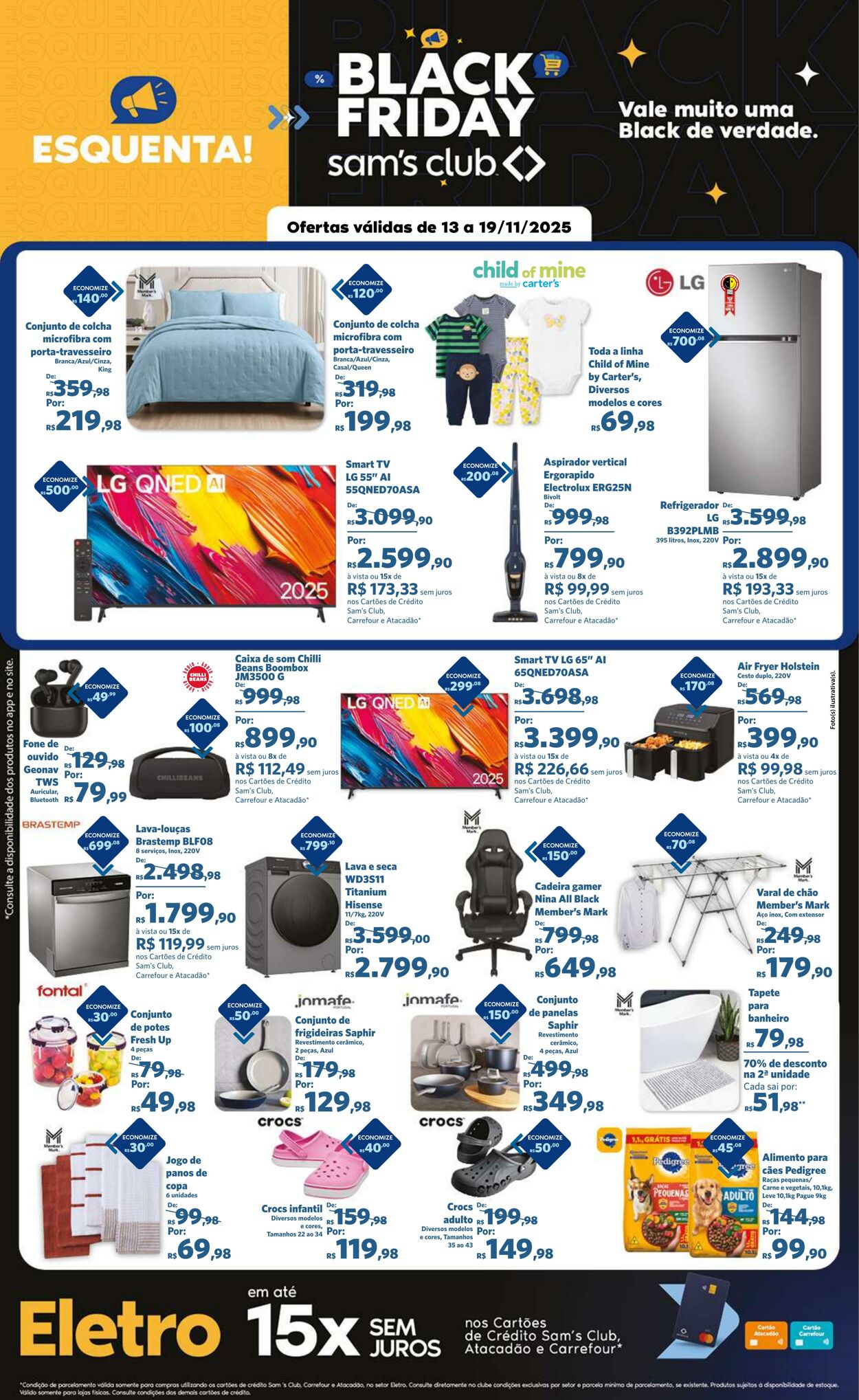 Folheto Sam's Club 13.11.2025 - 19.11.2025