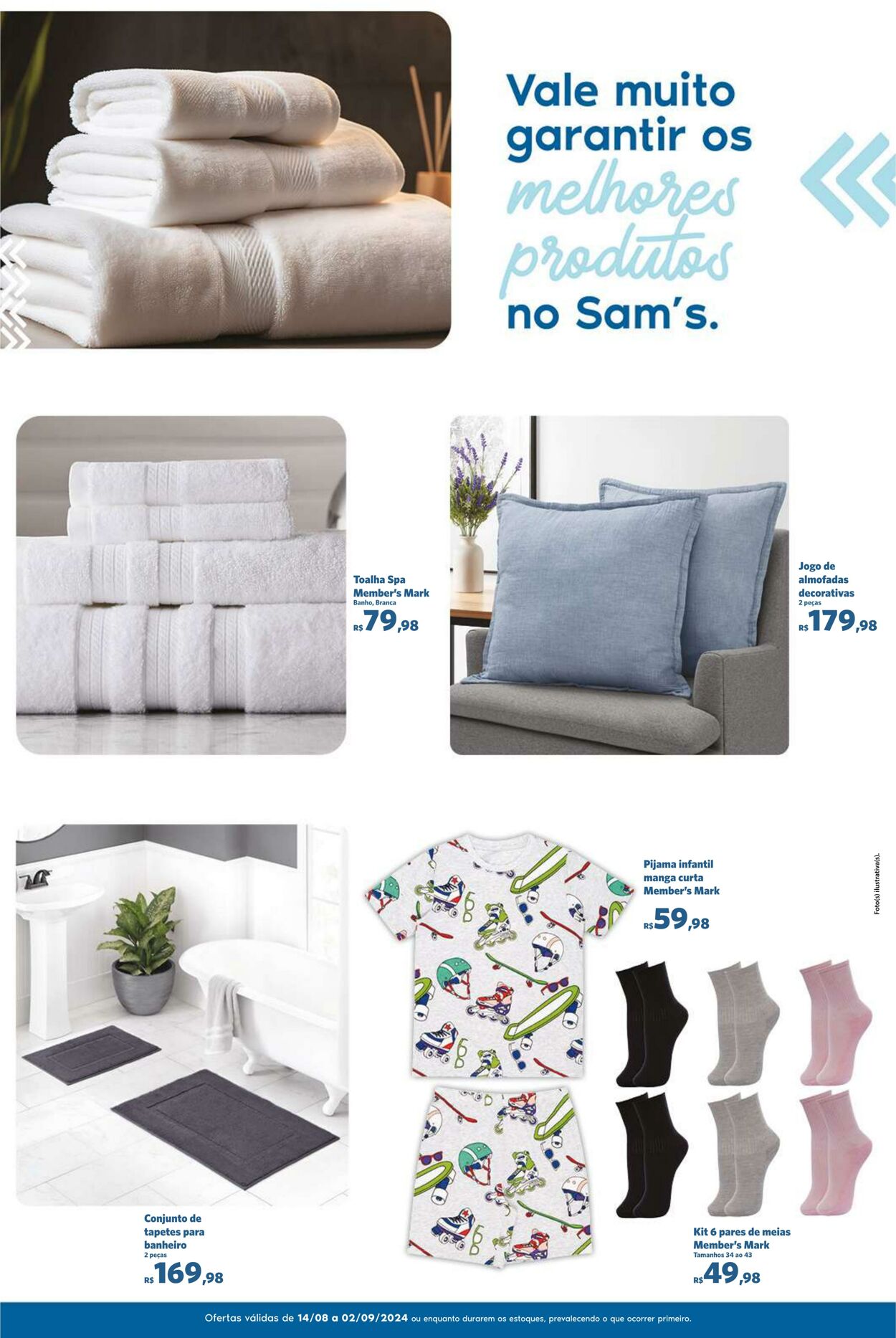 Folheto Sam's Club 14.08.2024 - 02.09.2024