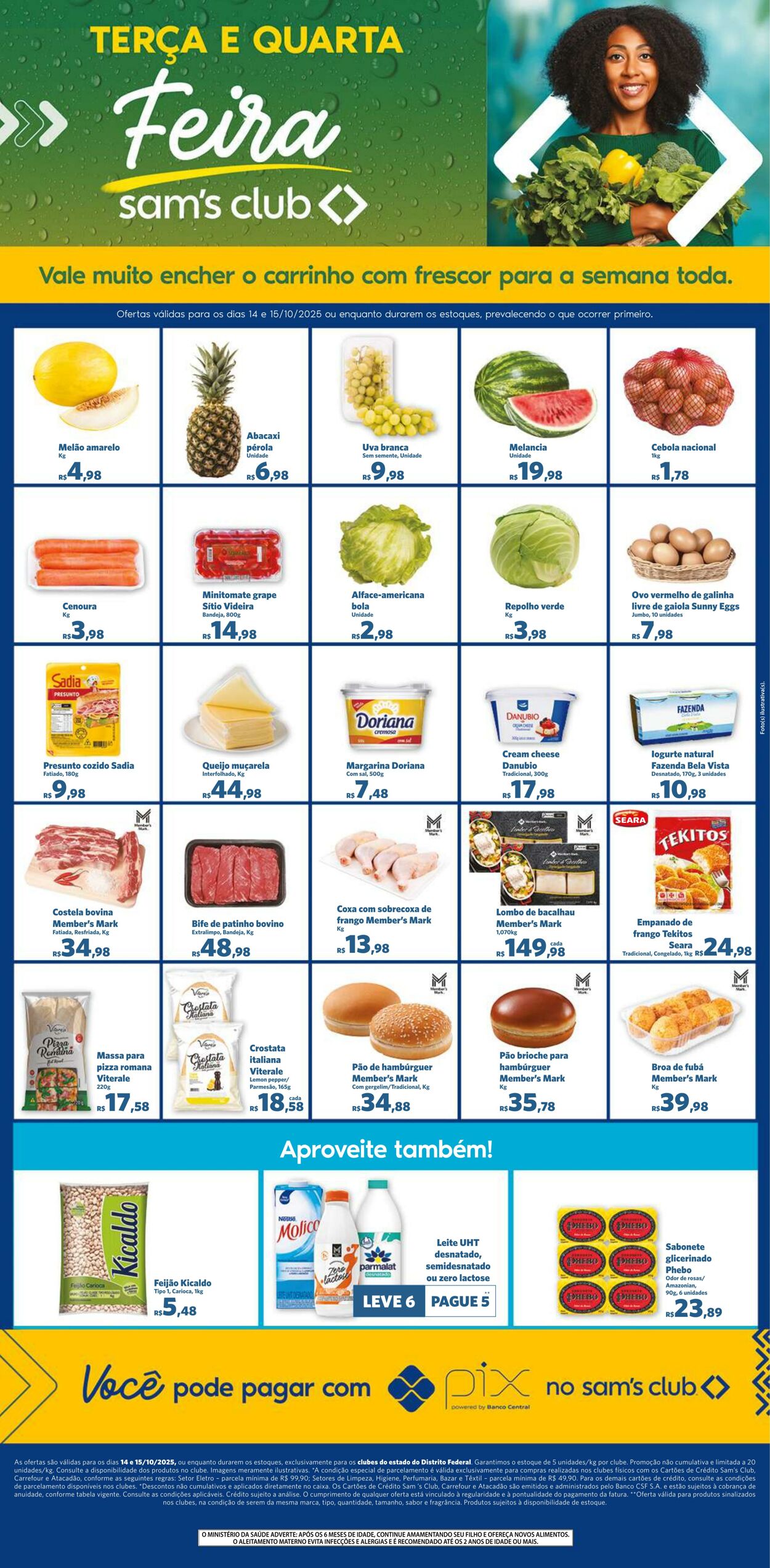 Folheto Sam's Club 14.10.2025 - 15.10.2025