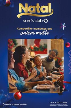 Folheto Sam's Club 14.12.2023 - 24.12.2023