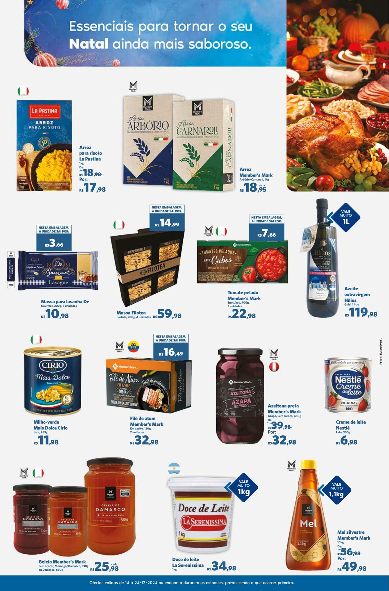 Folheto Sam's Club 14.12.2024 - 24.12.2024