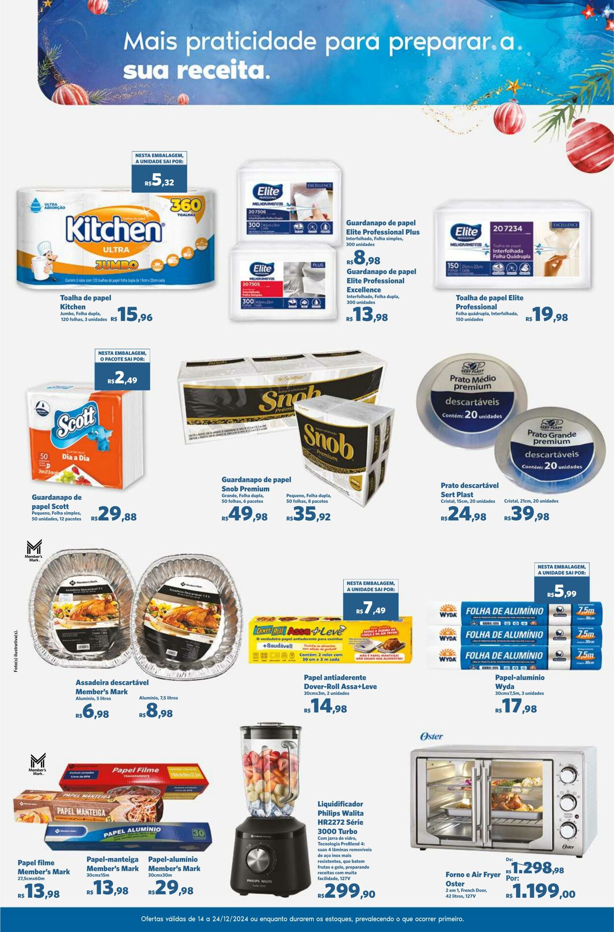 Folheto Sam's Club 14.12.2024 - 24.12.2024